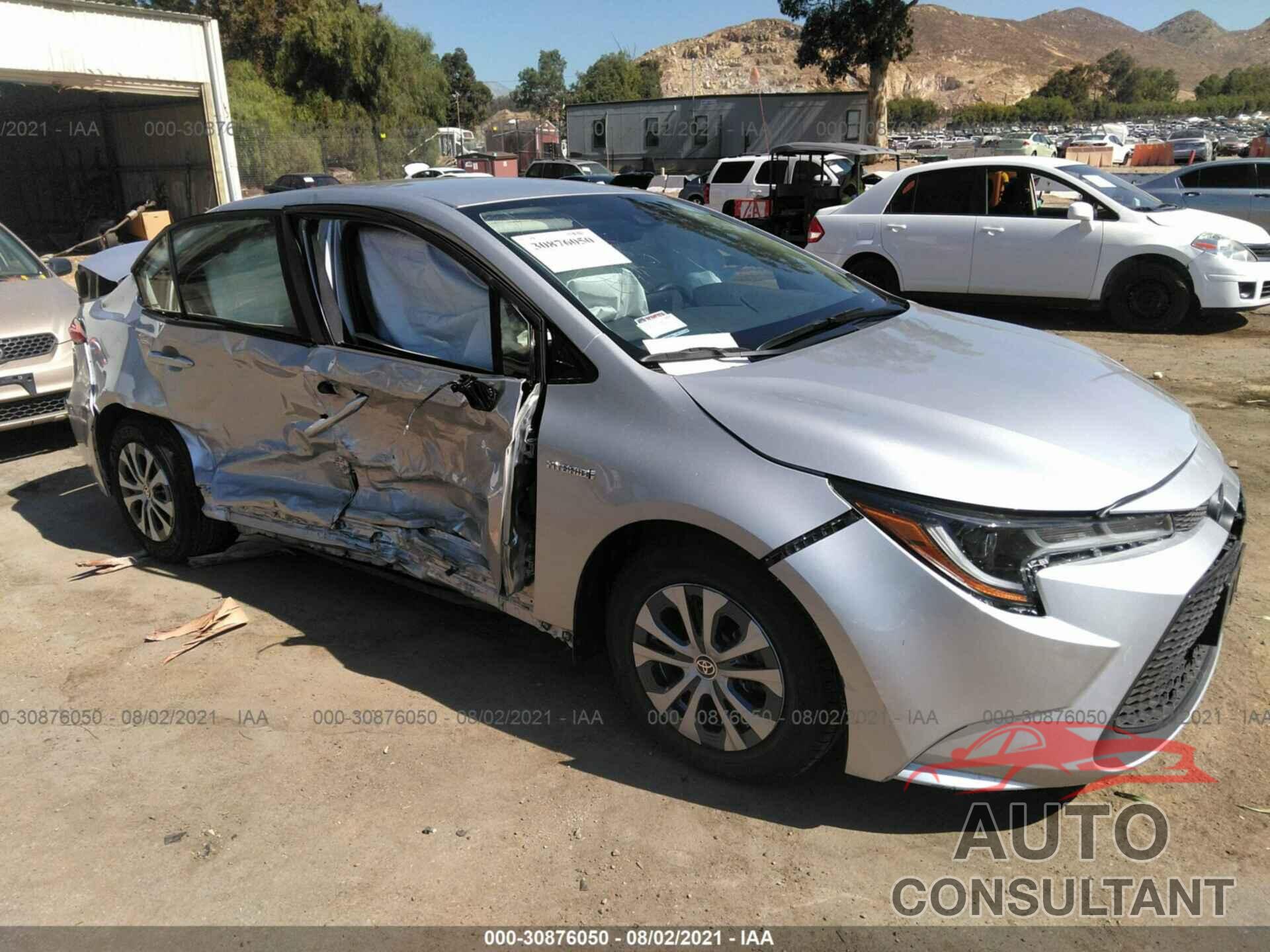 TOYOTA COROLLA 2021 - JTDEAMDE5MJ026299