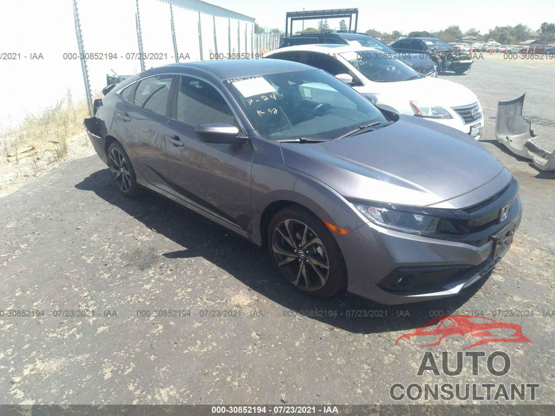 HONDA CIVIC SEDAN 2020 - 2HGFC2F83LH538638