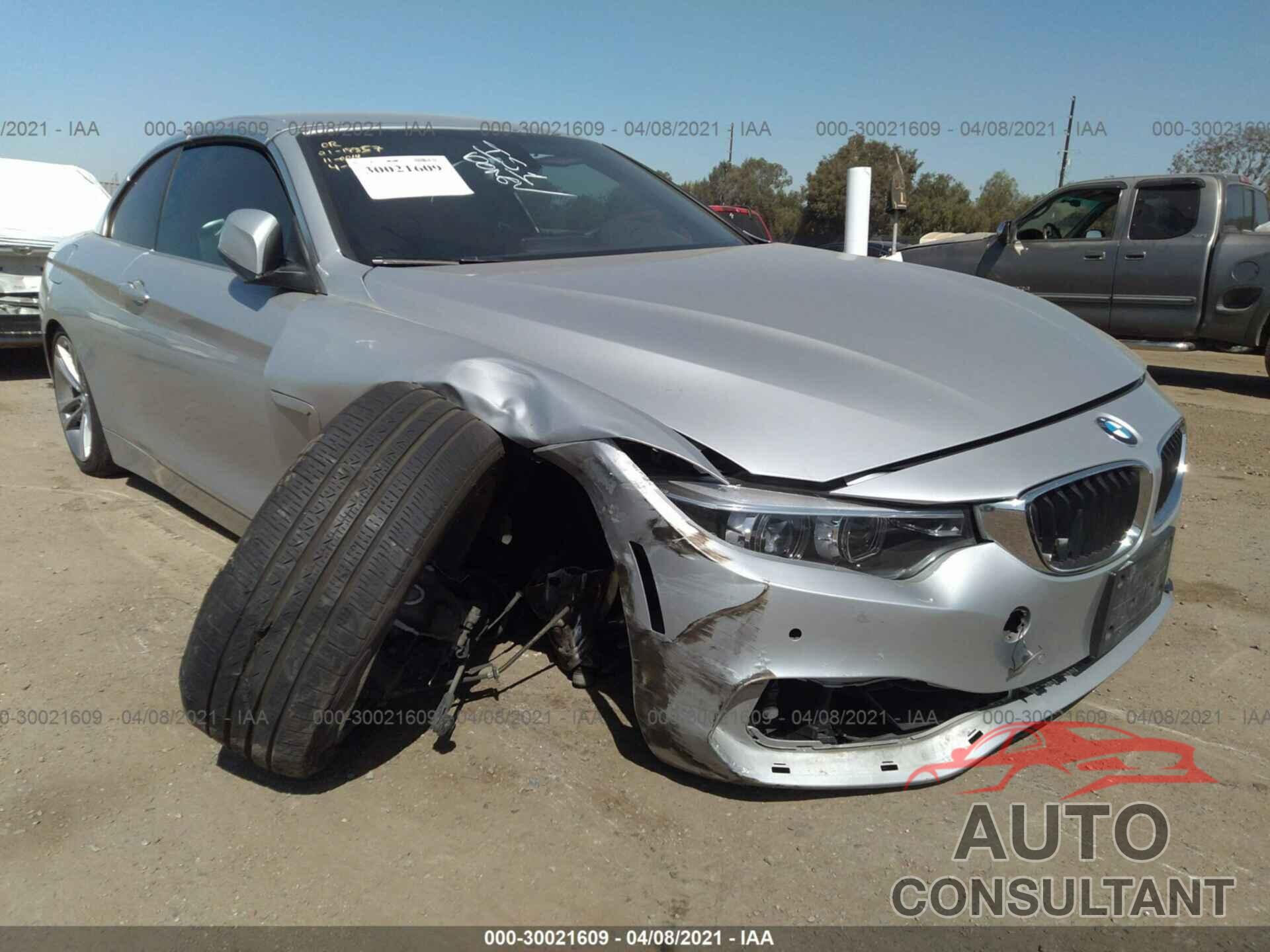 BMW 4 SERIES 2018 - WBA4Z1C53JEC59073