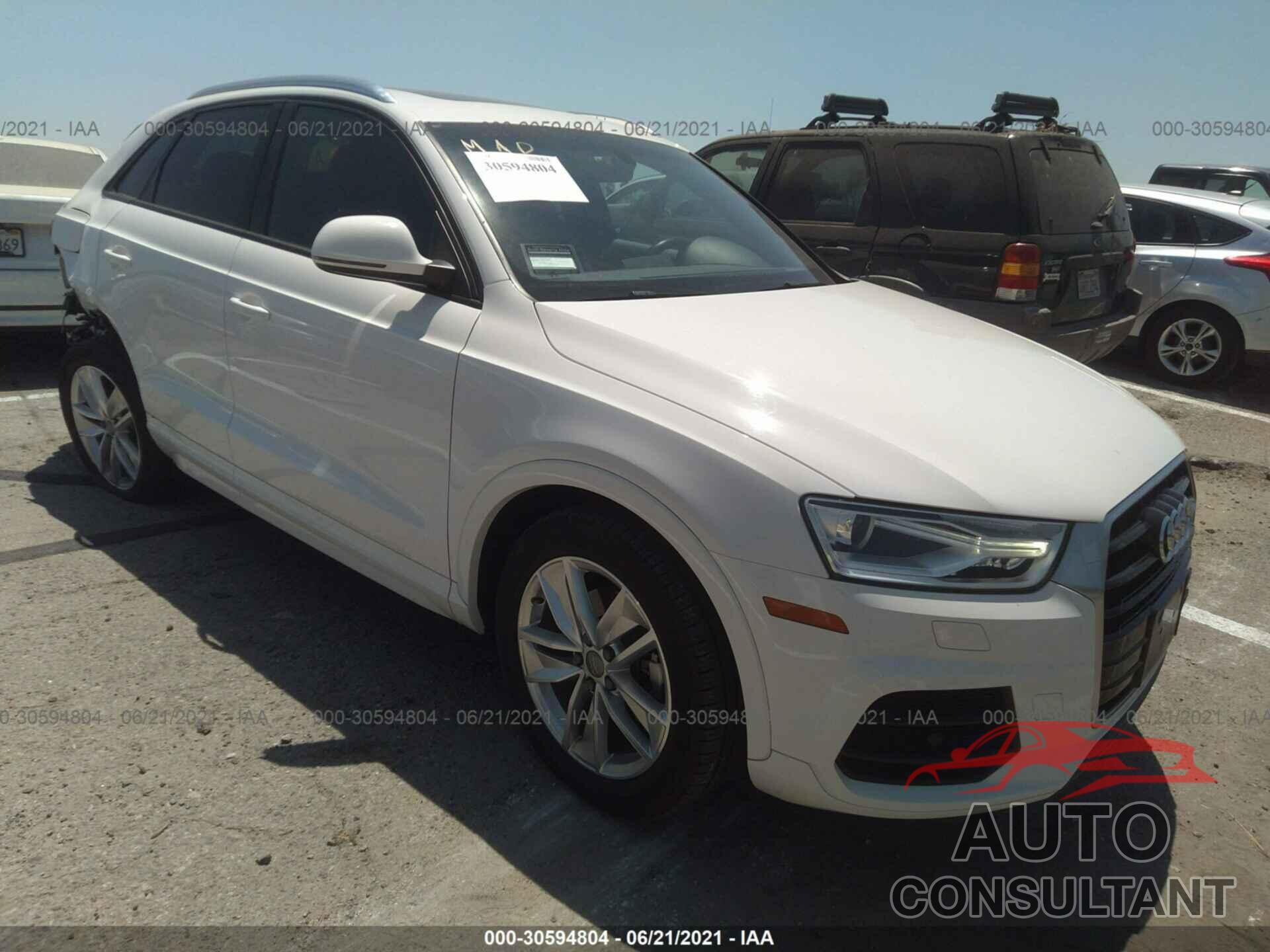 AUDI Q3 2017 - WA1BCCFS6HR006901