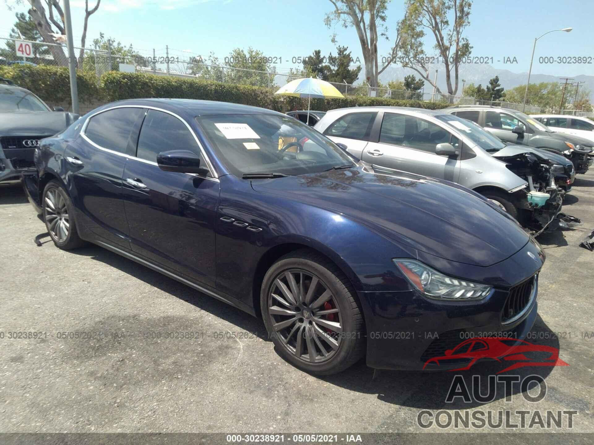 MASERATI GHIBLI 2017 - ZAM57XSL3H1226441