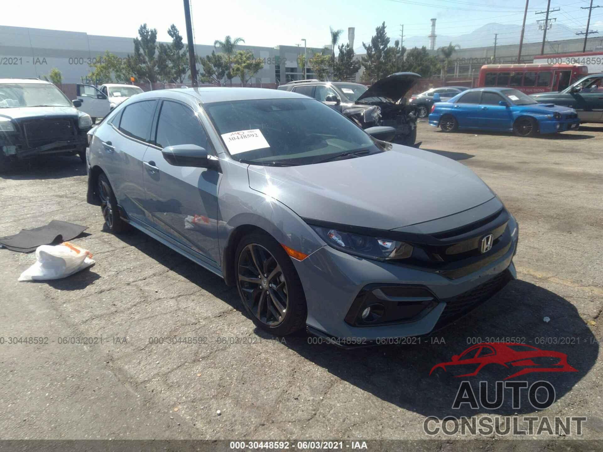 HONDA CIVIC HATCHBACK 2021 - SHHFK7H48MU402651