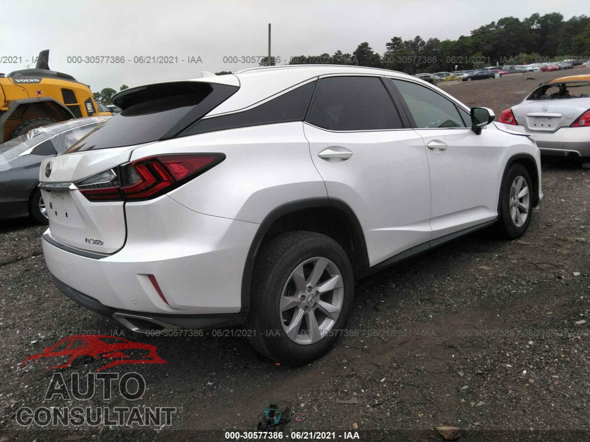 LEXUS RX 2017 - 2T2BZMCA9HC089929