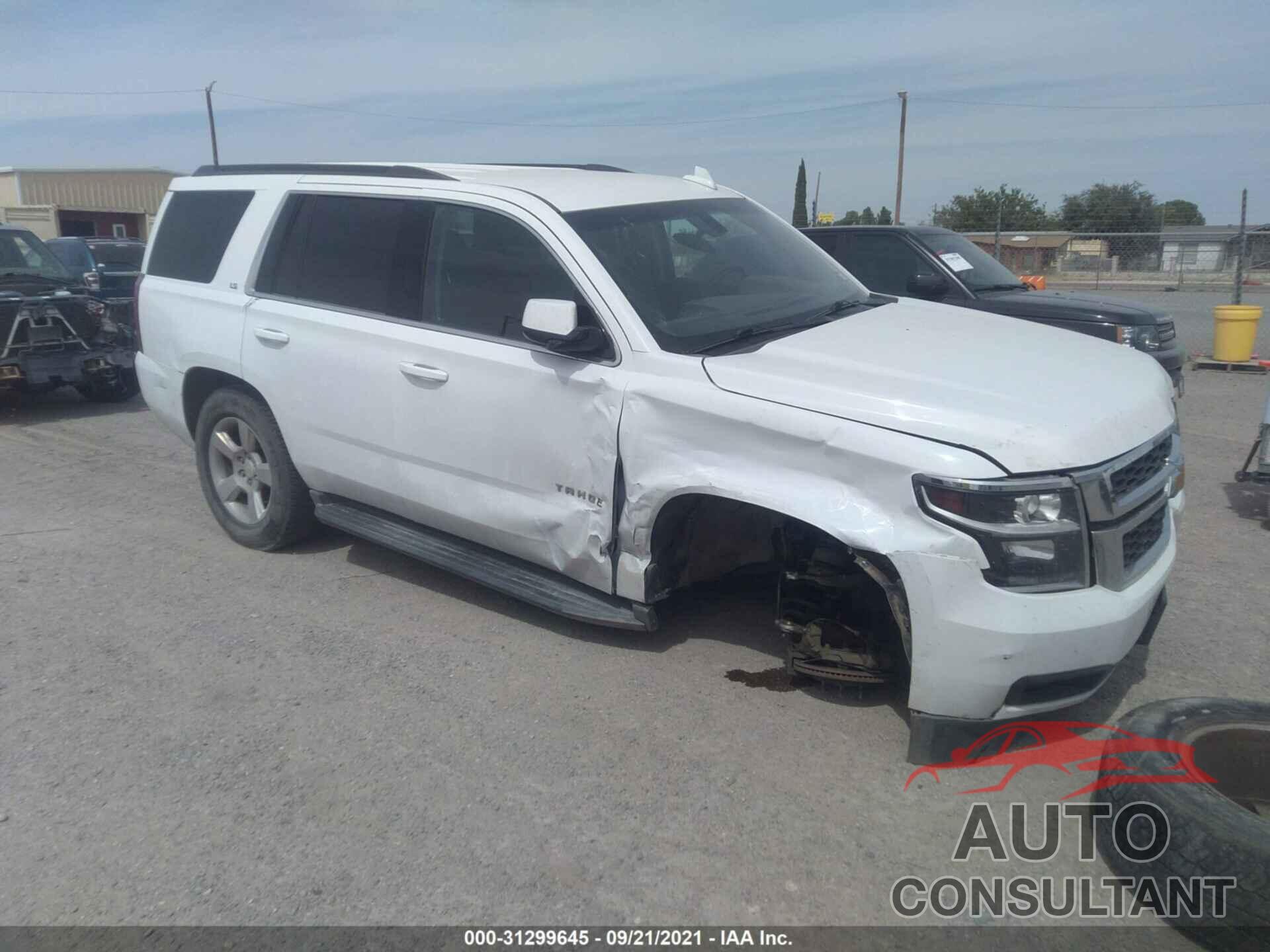 CHEVROLET TAHOE 2016 - 1GNSCAKC1GR232035