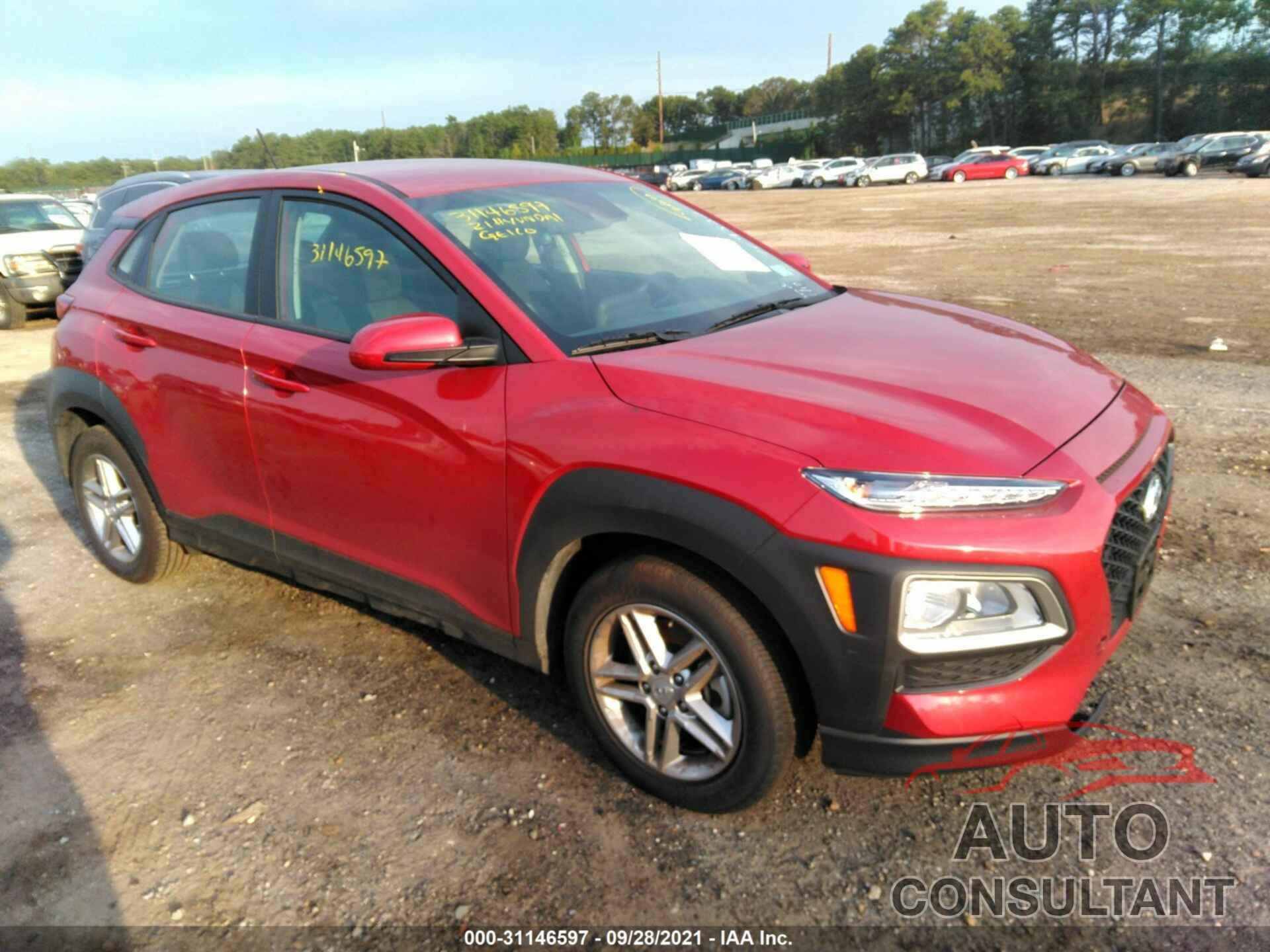 HYUNDAI KONA 2021 - KM8K1CAA4MU709331