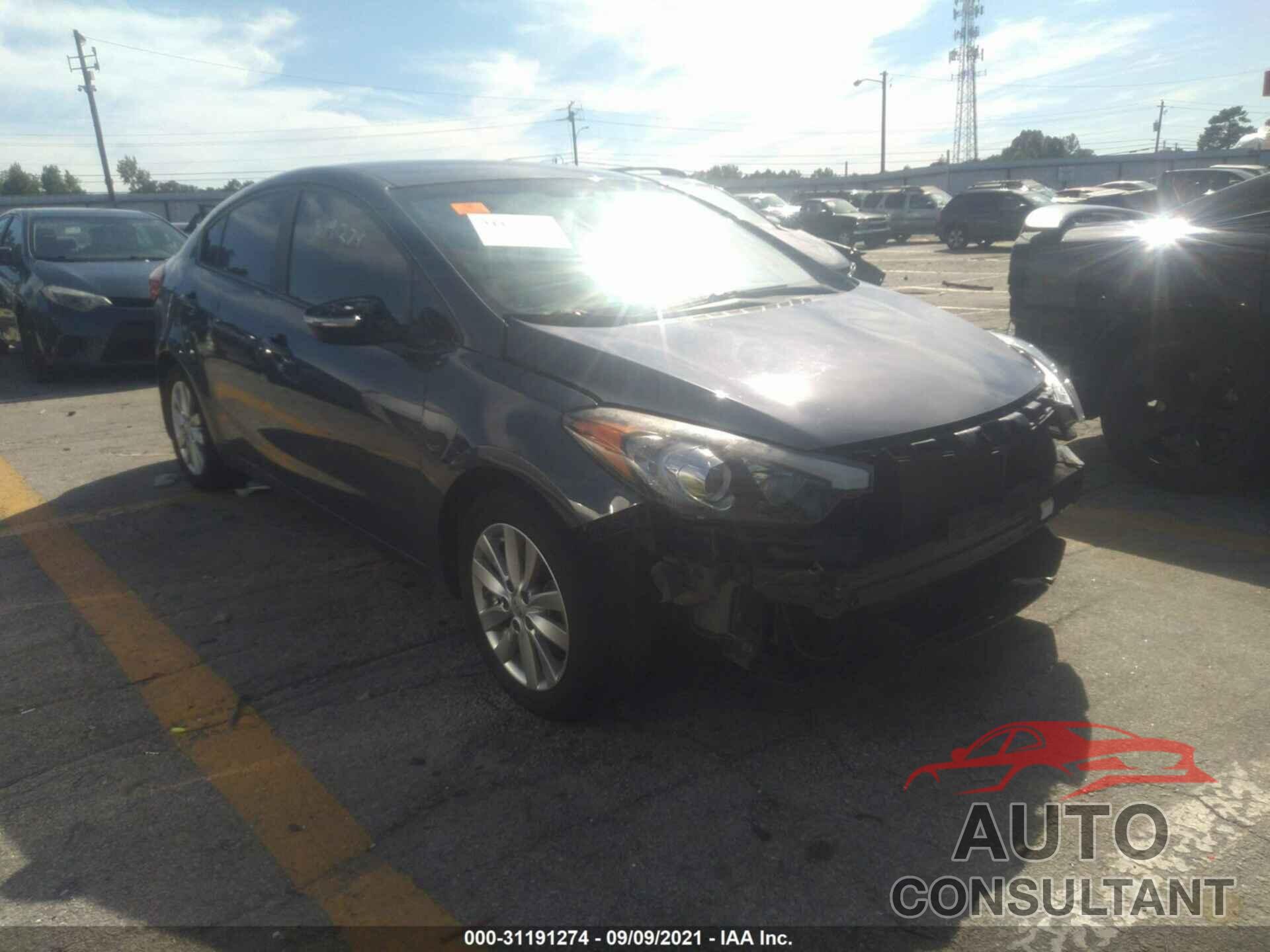 KIA FORTE 2016 - KNAFX4A63G5589958