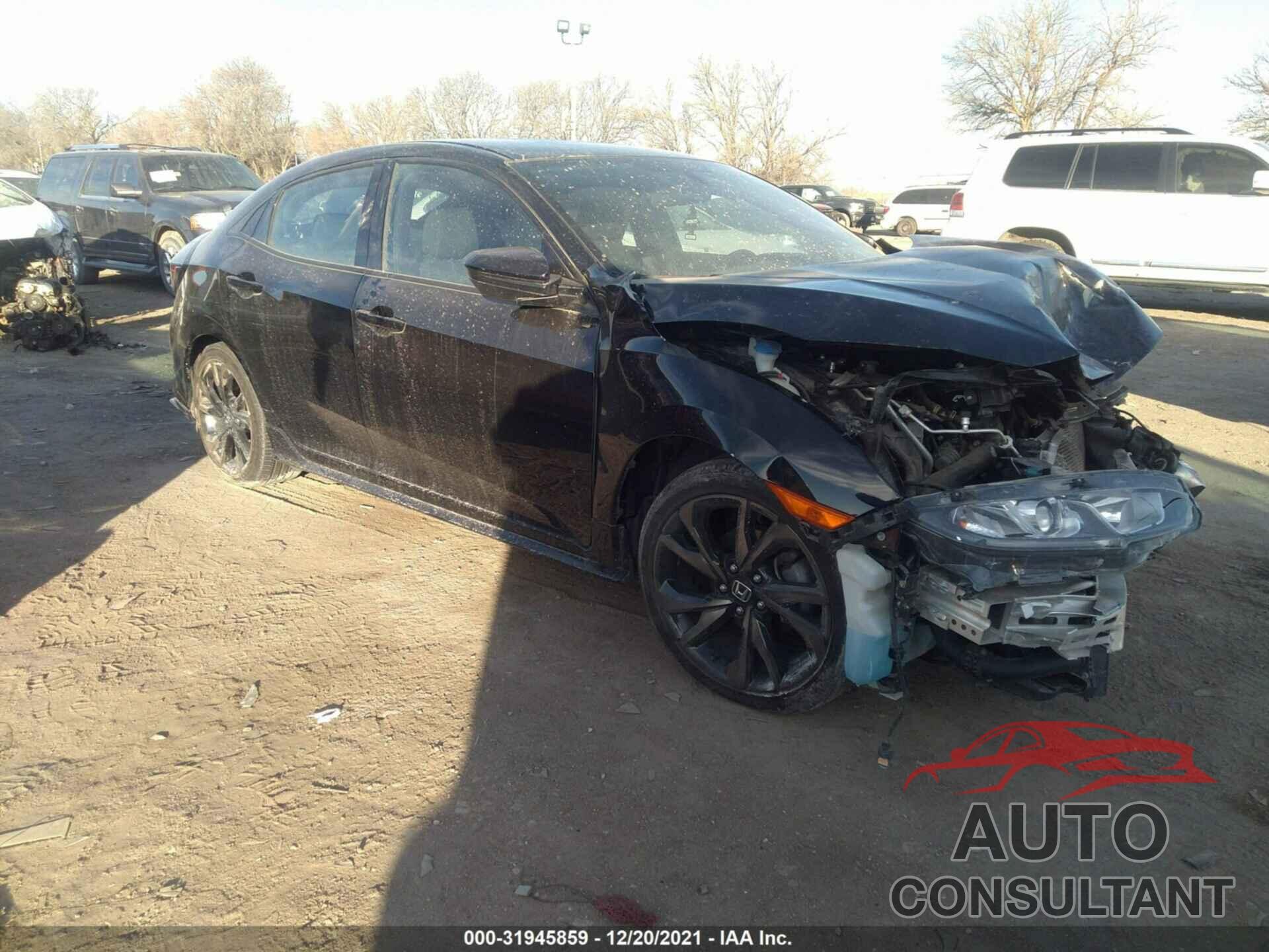 HONDA CIVIC HATCHBACK 2018 - SHHFK7G48JU201457