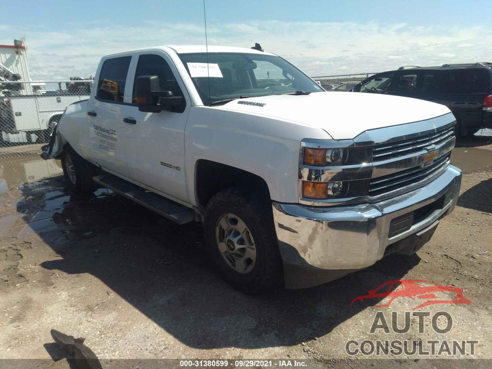 CHEVROLET SILVERADO 2500HD 2016 - 1GC1KUE85GF169247