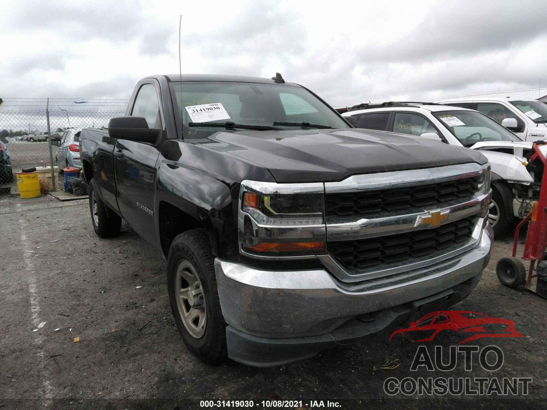CHEVROLET SILVERADO 1500 2018 - 1GCNKNECXJZ236507