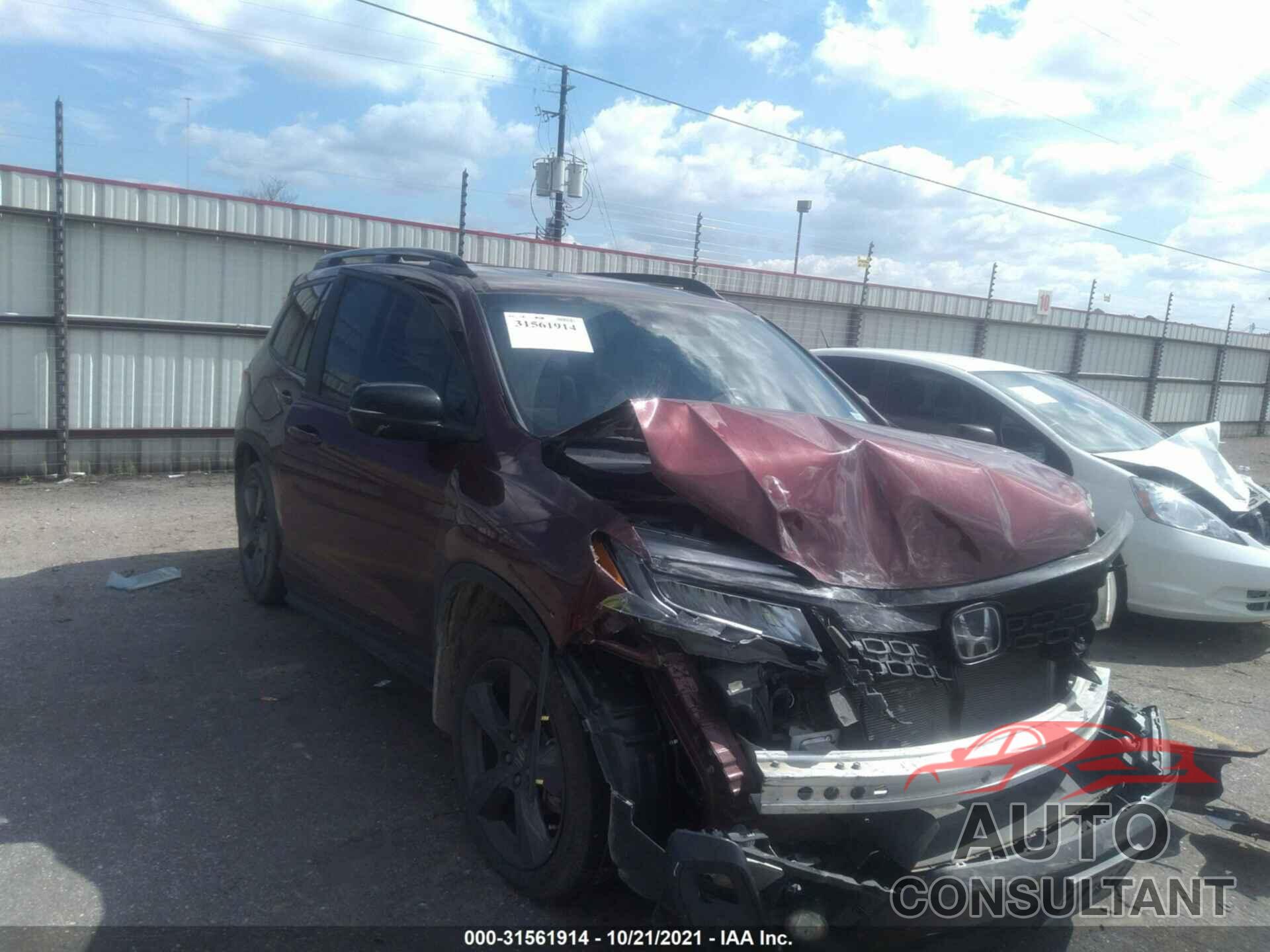 HONDA PASSPORT 2020 - 5FNYF7H94LB004863