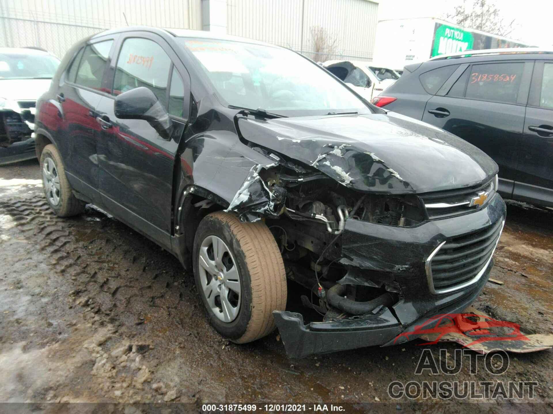 CHEVROLET TRAX 2018 - 3GNCJKSB4JL303881