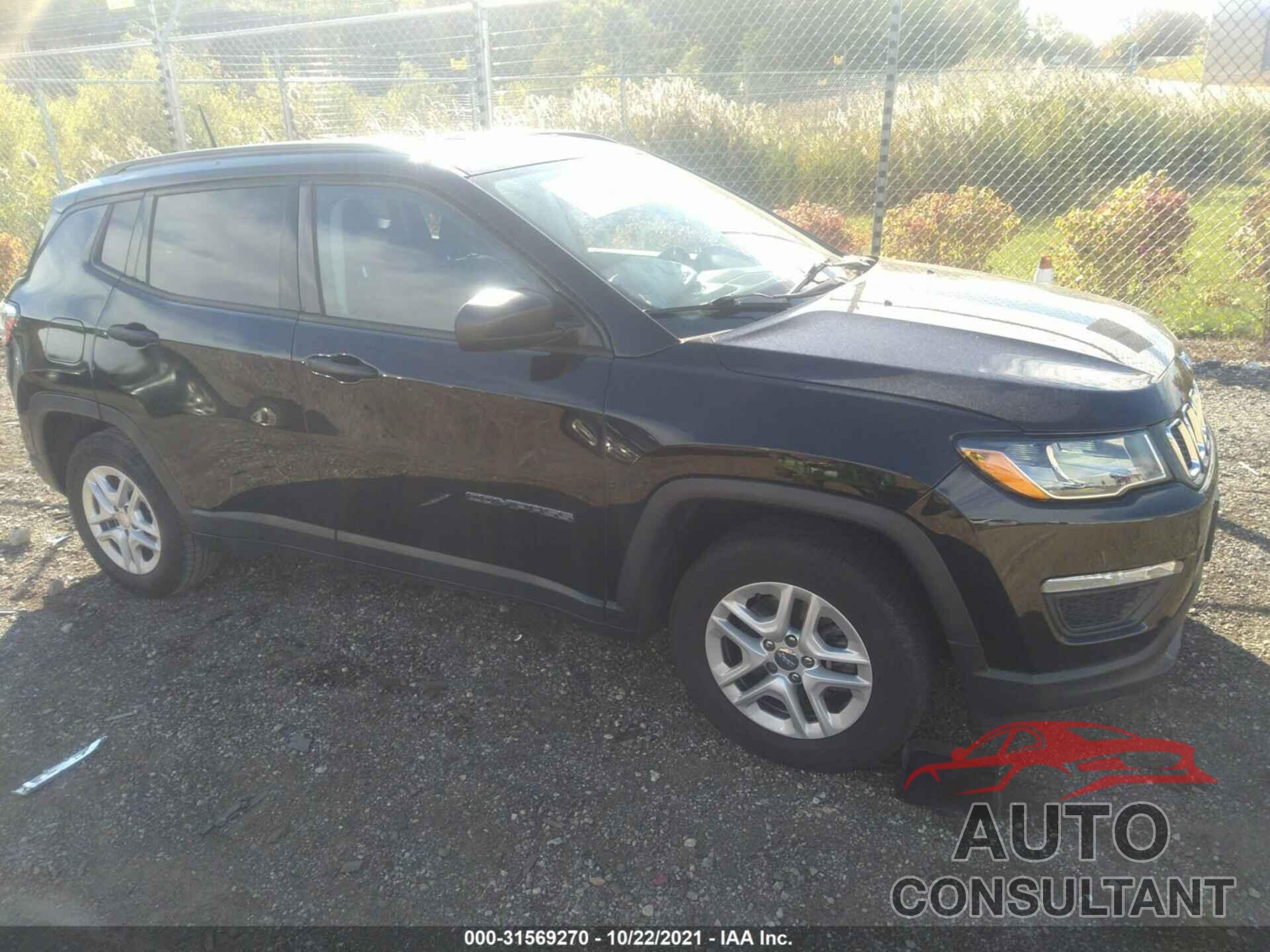 JEEP COMPASS 2017 - 3C4NJCAB7HT658174