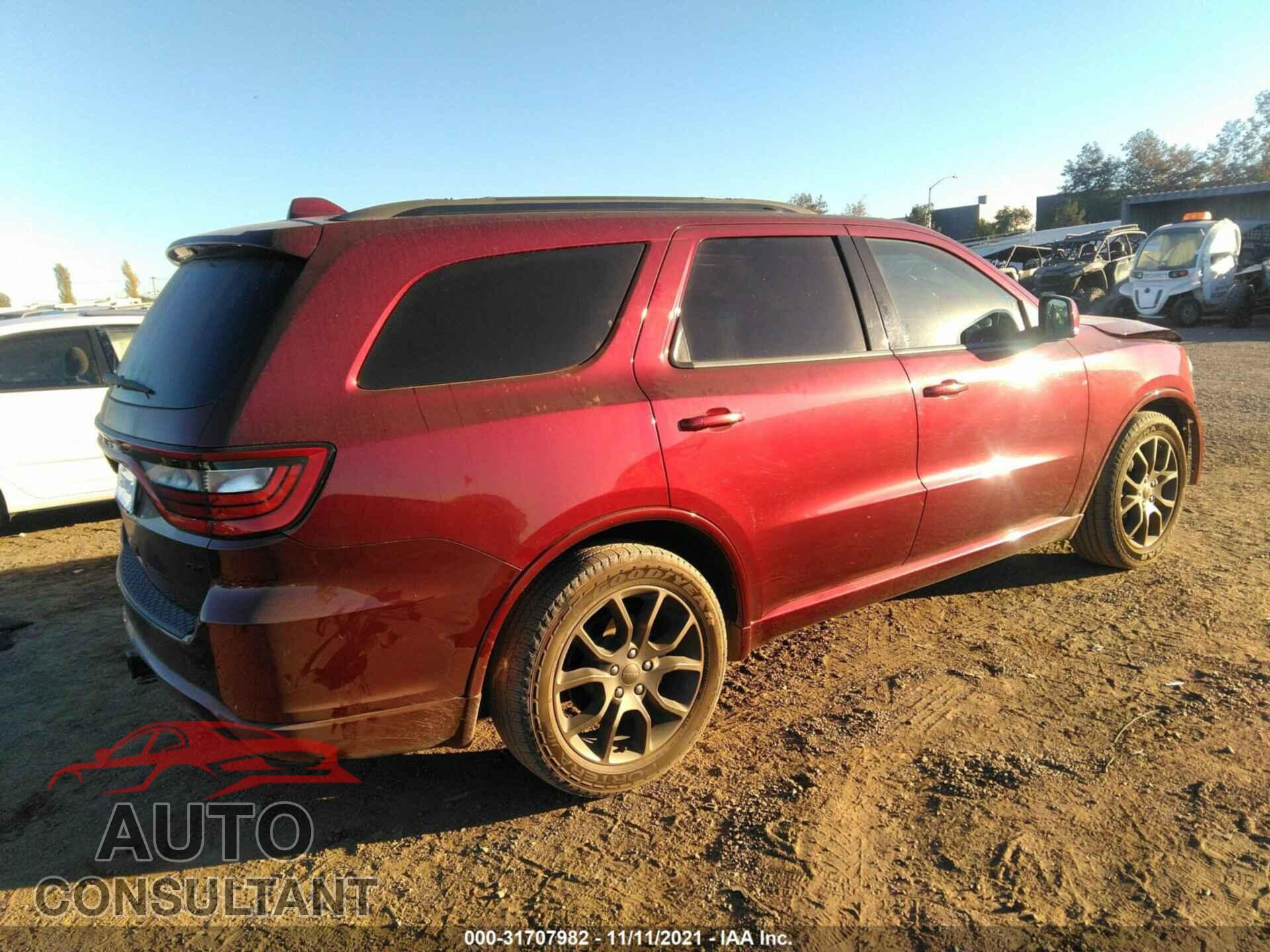 DODGE DURANGO 2017 - 1C4RDHDGXHC774591