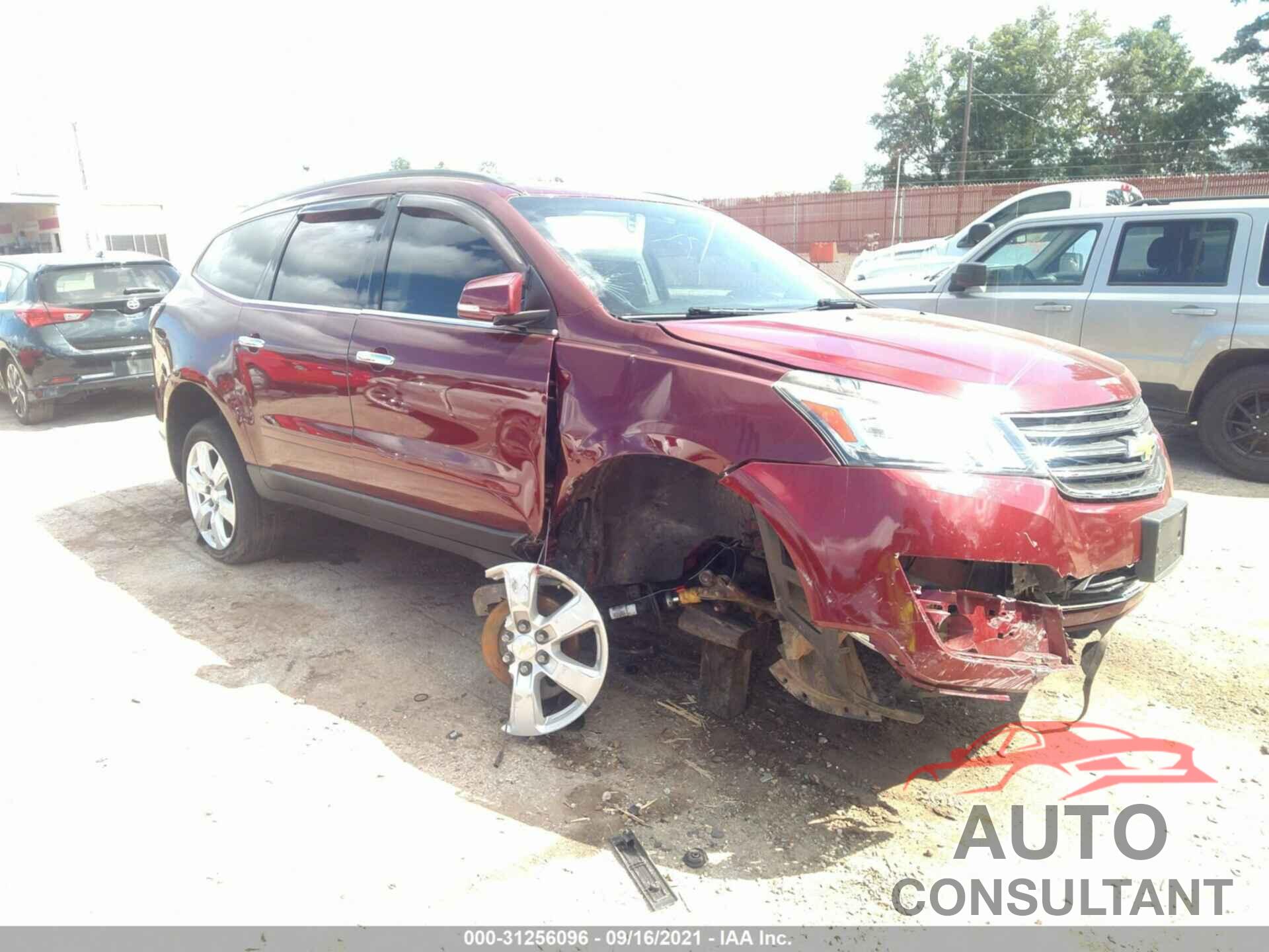 CHEVROLET TRAVERSE 2016 - 1GNKRGKD9GJ270542
