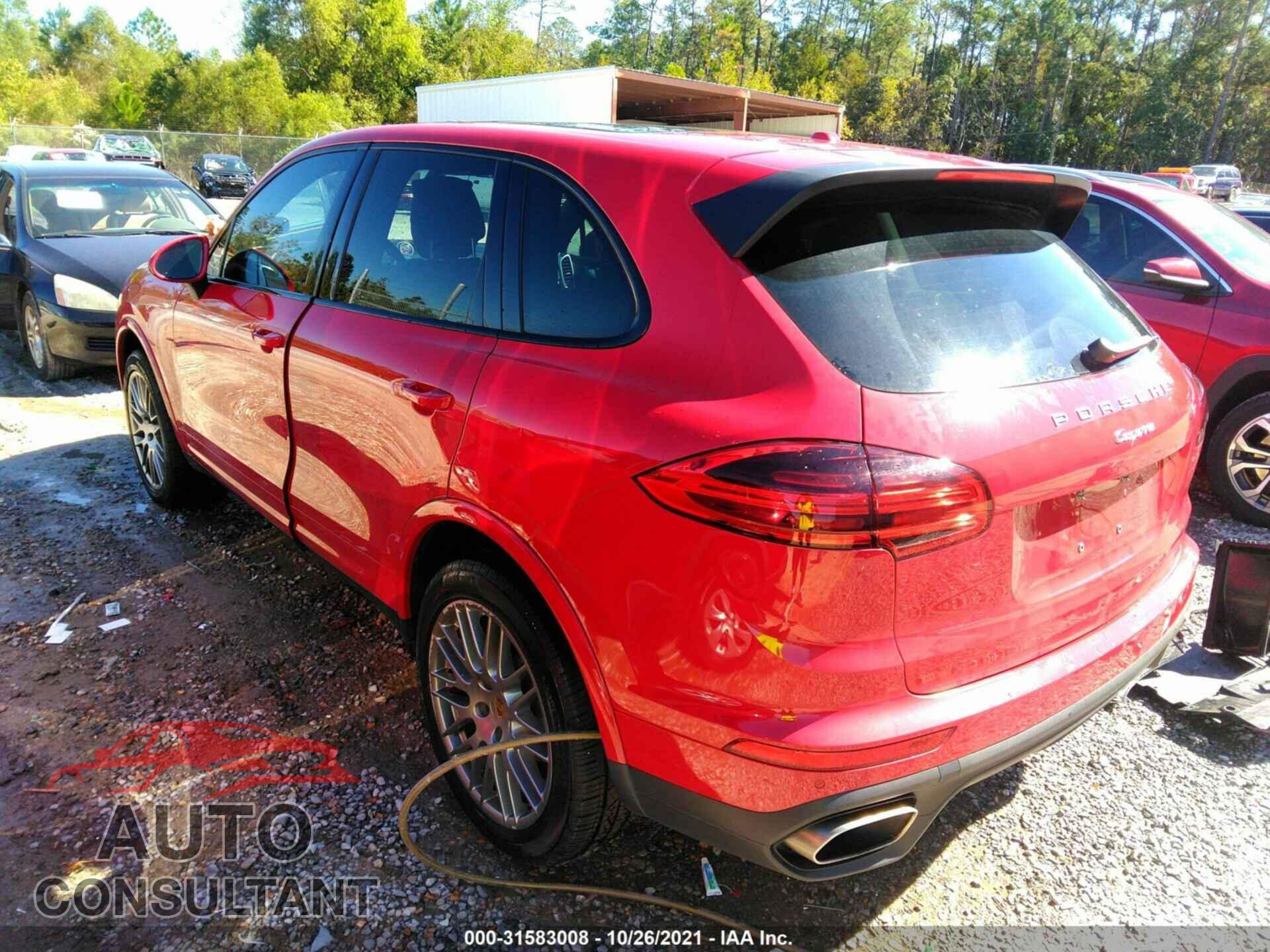PORSCHE CAYENNE 2016 - WP1AA2A20GLA02478