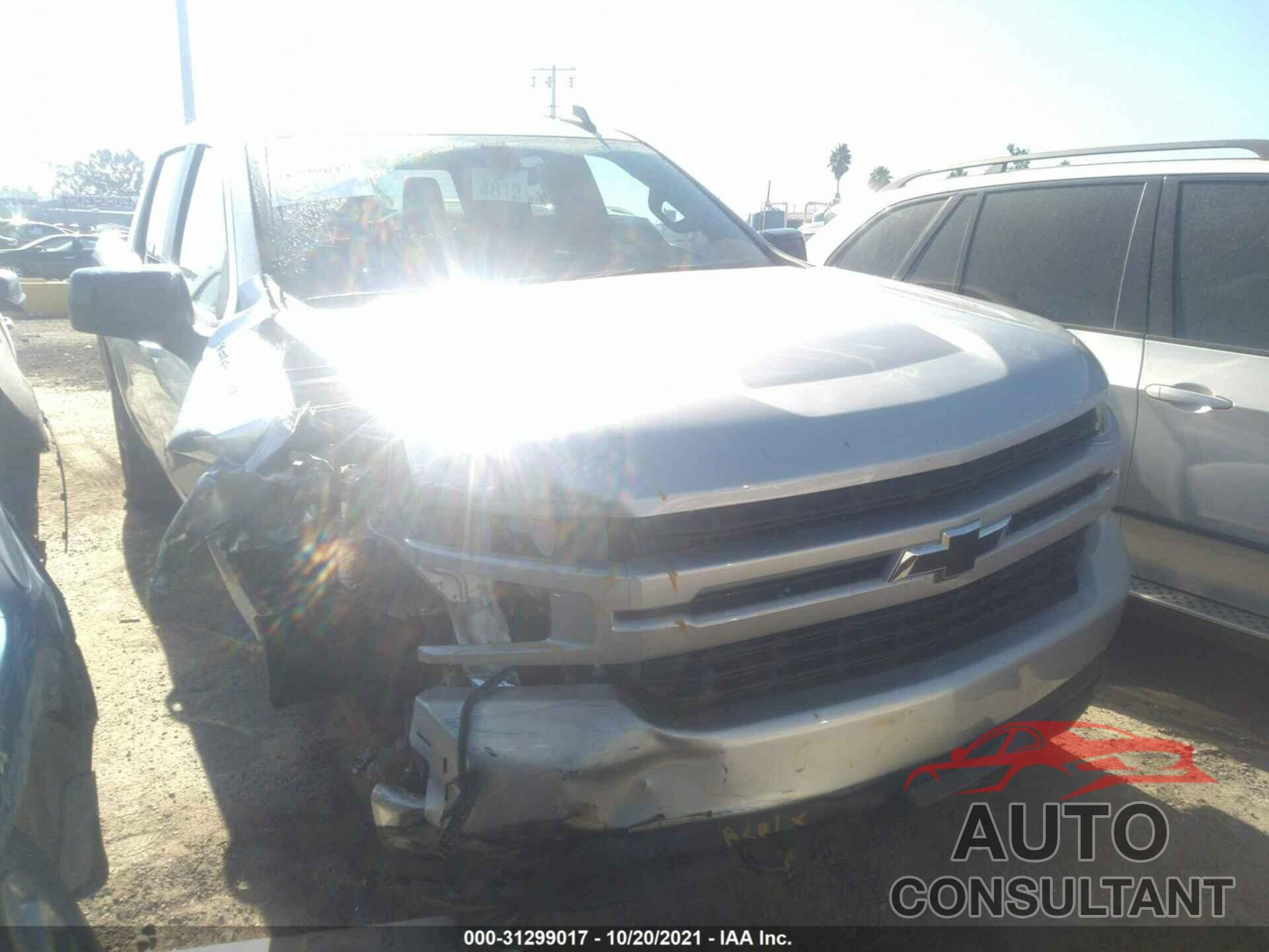 CHEVROLET SILVERADO 1500 2021 - 3GCPWDED3MG240449