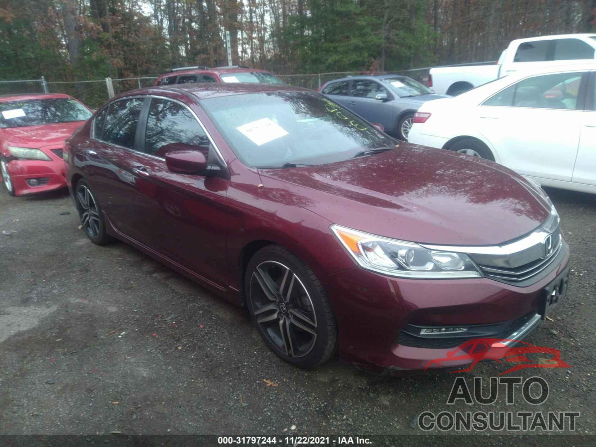 HONDA ACCORD SEDAN 2016 - 1HGCR2F57GA052930
