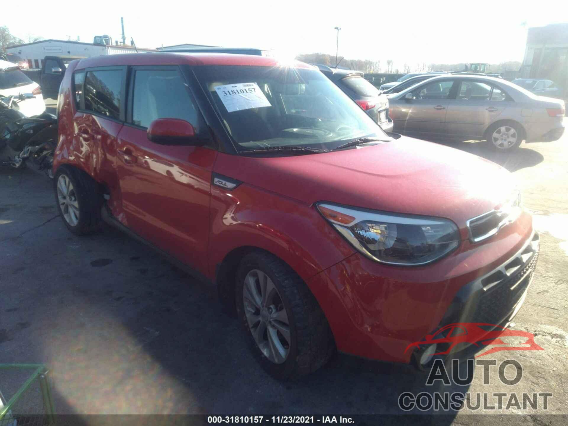 KIA SOUL 2016 - KNDJP3A58G7828794