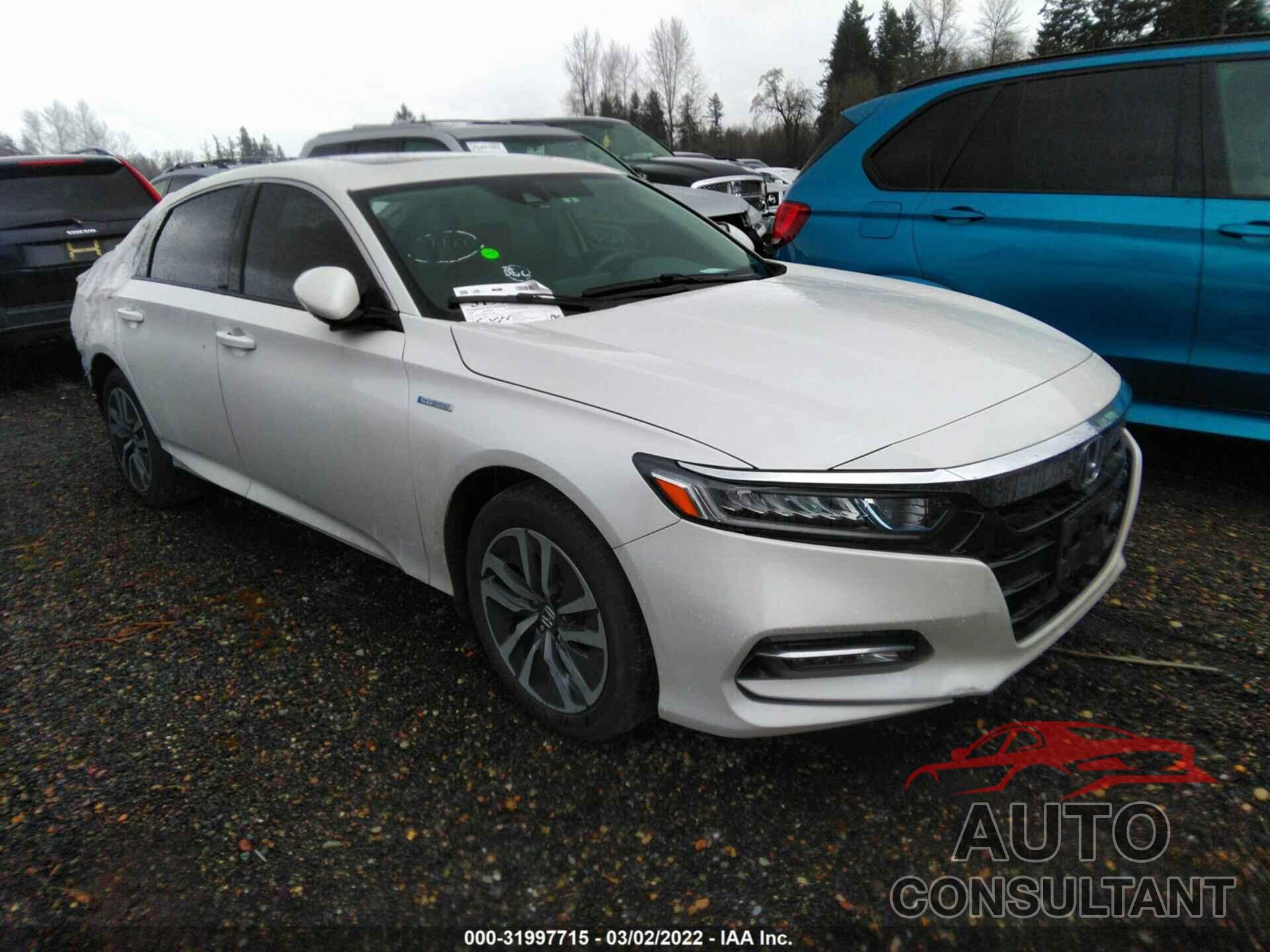 HONDA ACCORD HYBRID 2020 - 1HGCV3F46LA016276