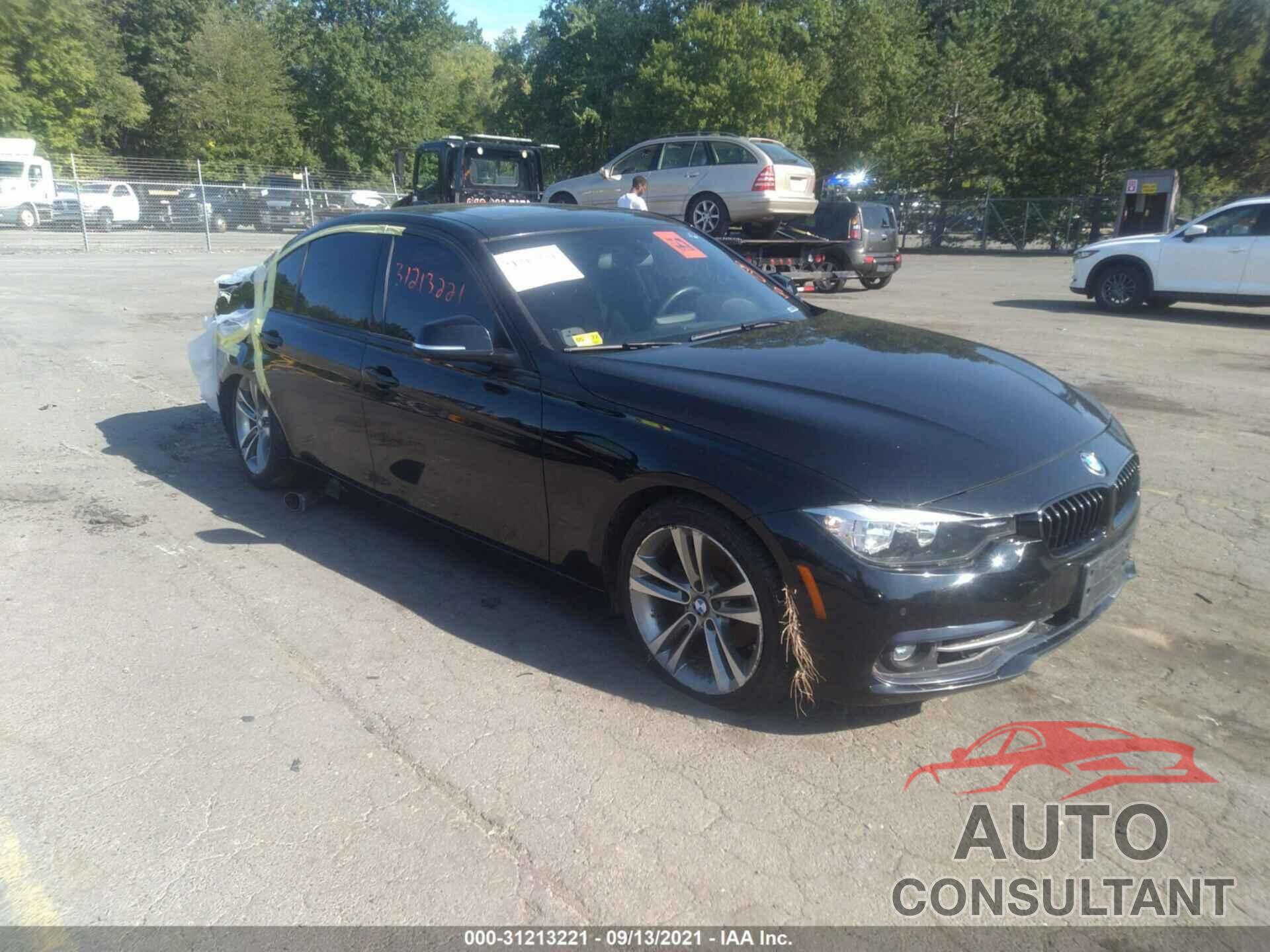 BMW 3 SERIES 2016 - WBA8E9G57GNT85285