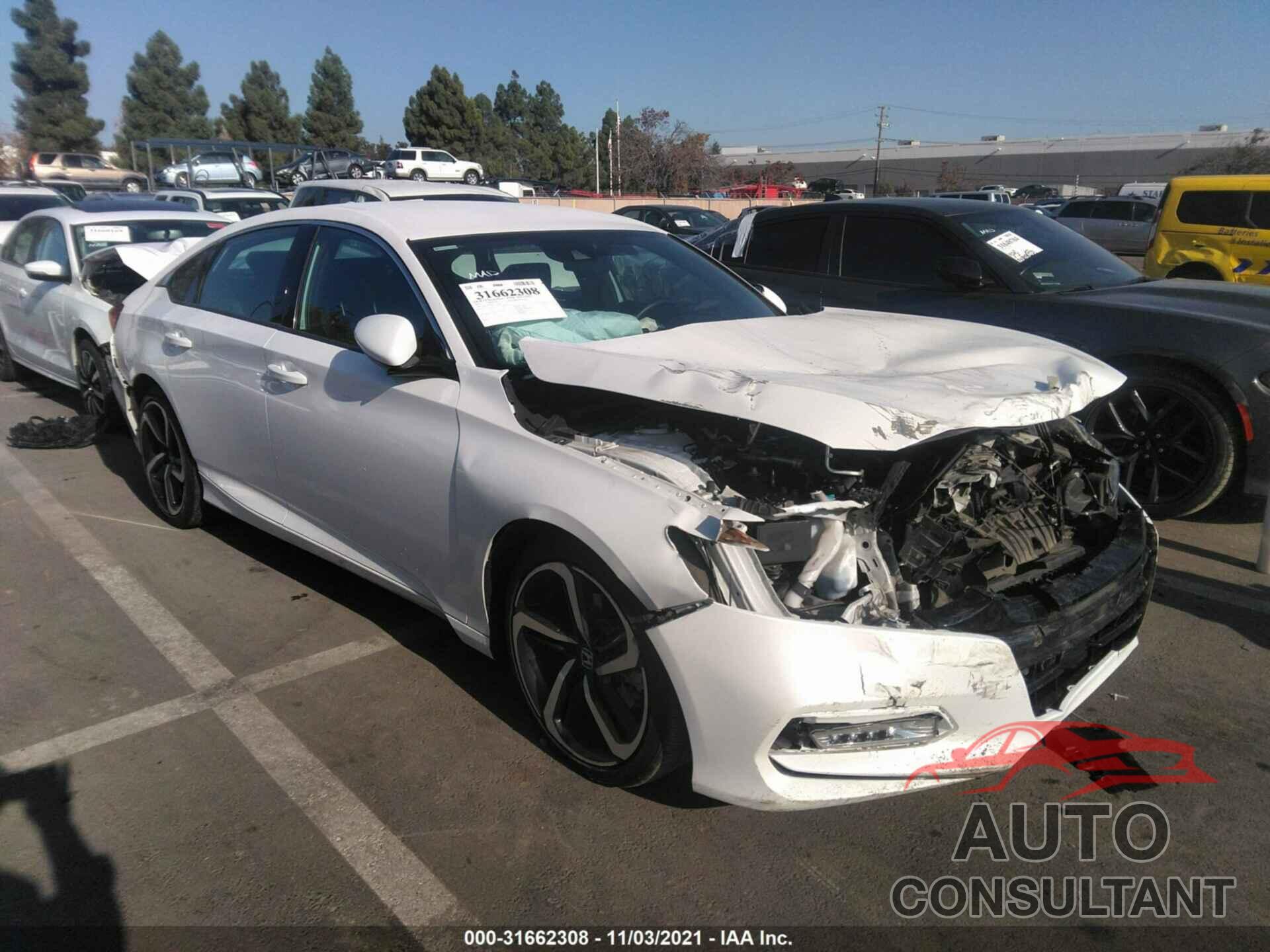 HONDA ACCORD SEDAN 2019 - 1HGCV1F36KA141336