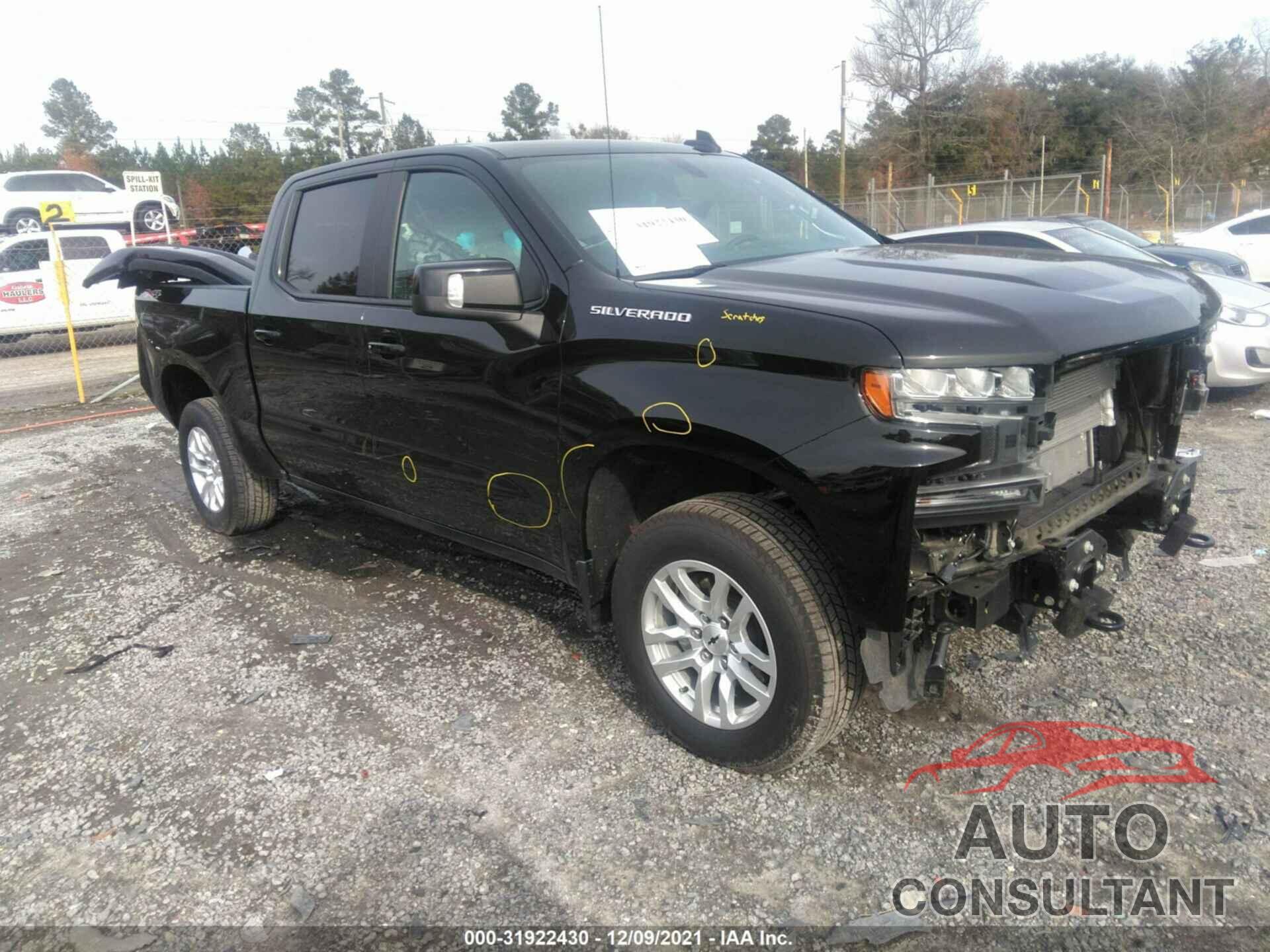 CHEVROLET SILVERADO 1500 2020 - 3GCUYEED2LG435427