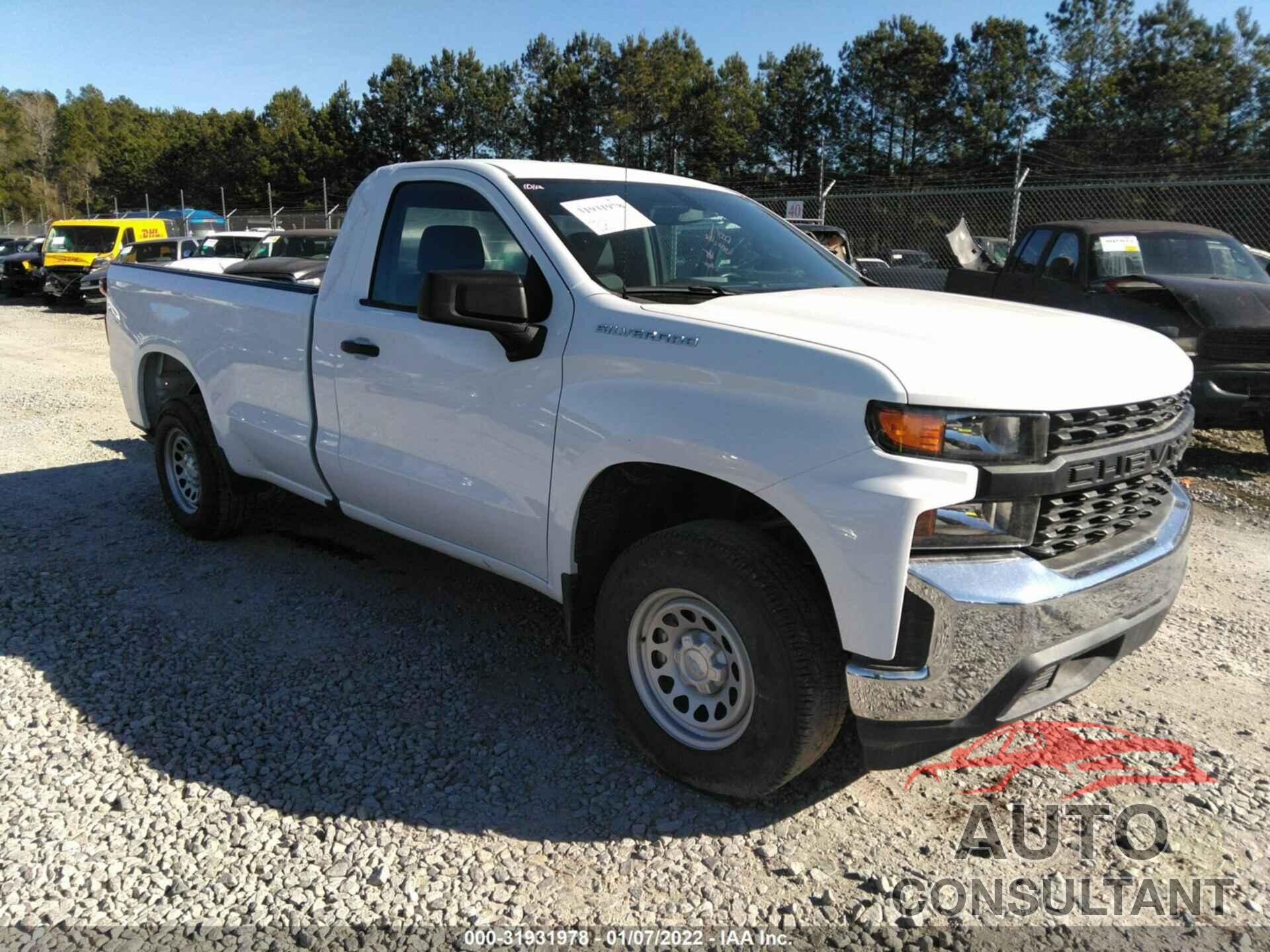 CHEVROLET SILVERADO 1500 2021 - 3GCNWAEF8MG168042