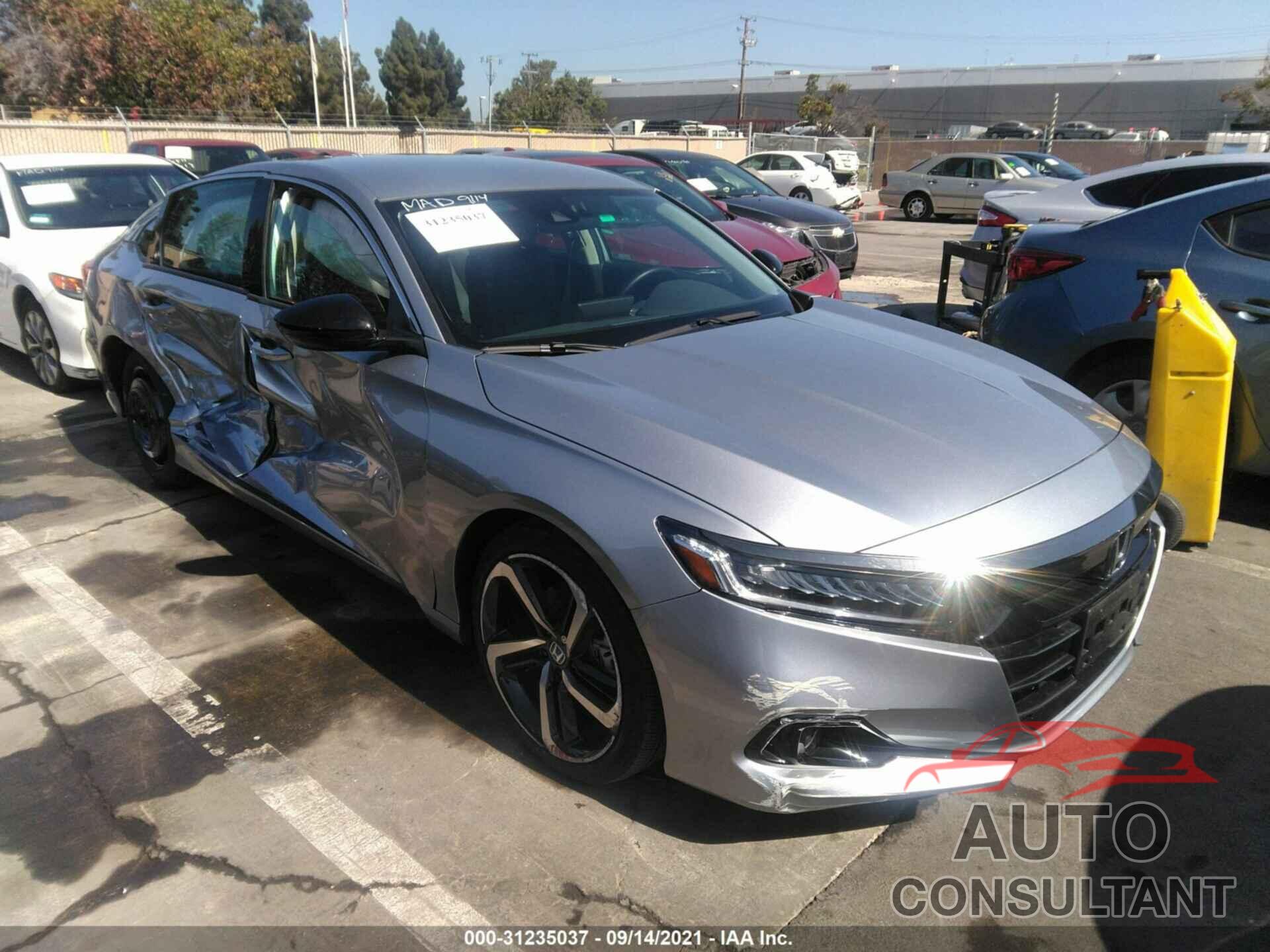 HONDA ACCORD SEDAN 2021 - 1HGCV1F43MA010067