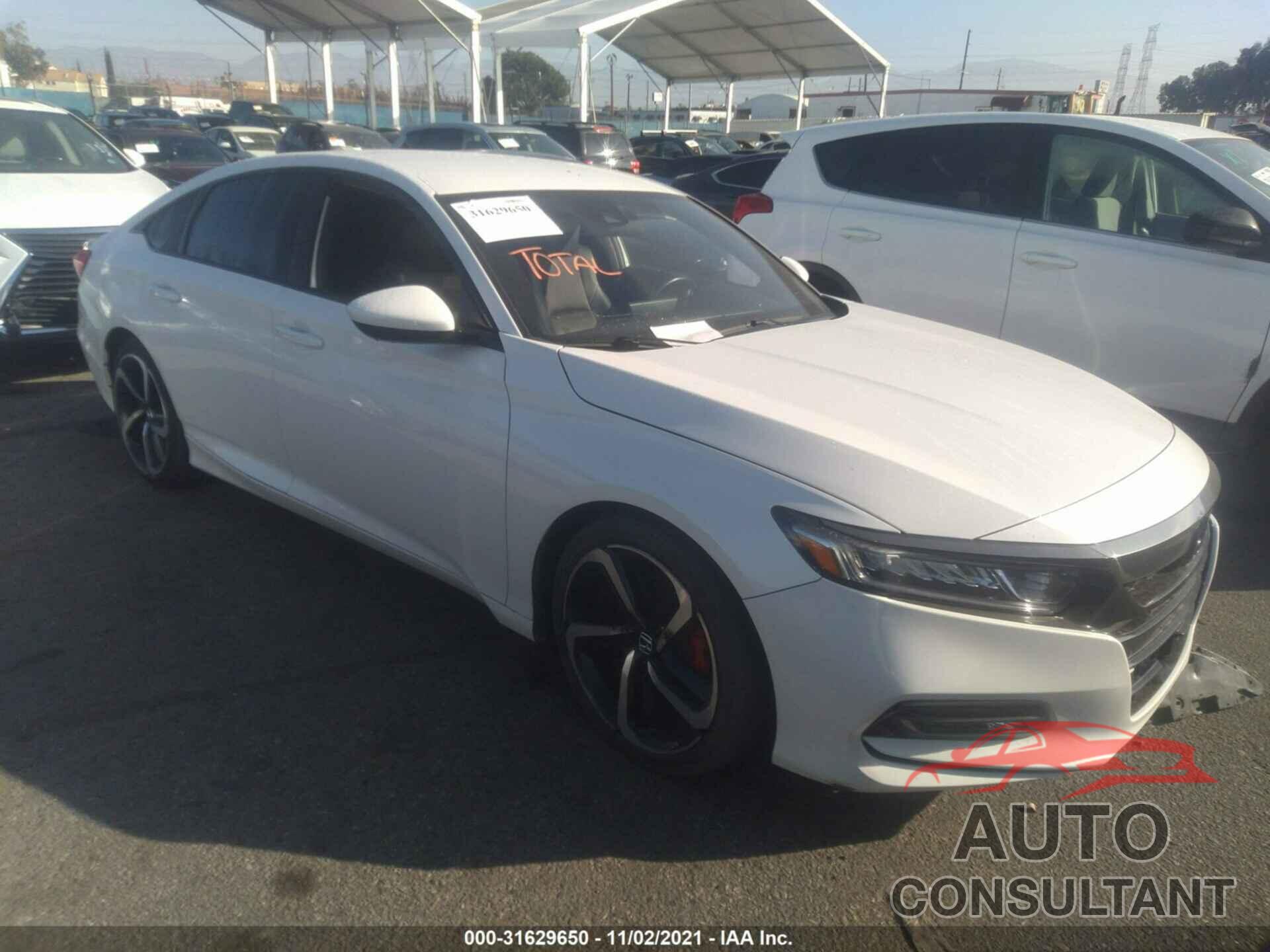 HONDA ACCORD SEDAN 2018 - 1HGCV1F38JA186518