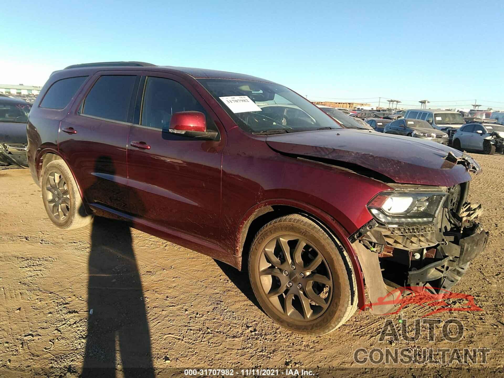 DODGE DURANGO 2017 - 1C4RDHDGXHC774591