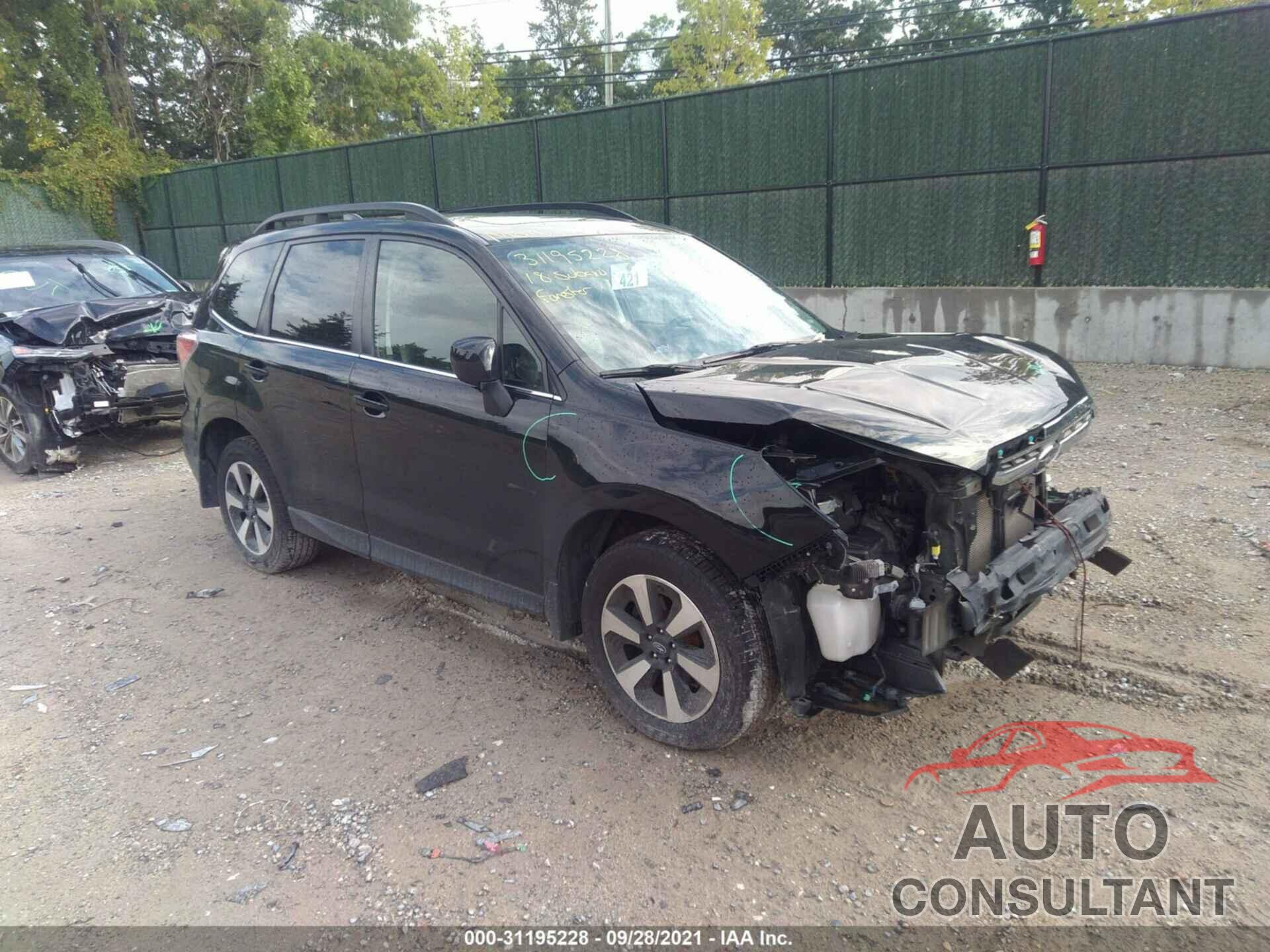 SUBARU FORESTER 2018 - JF2SJAJC2JH483628