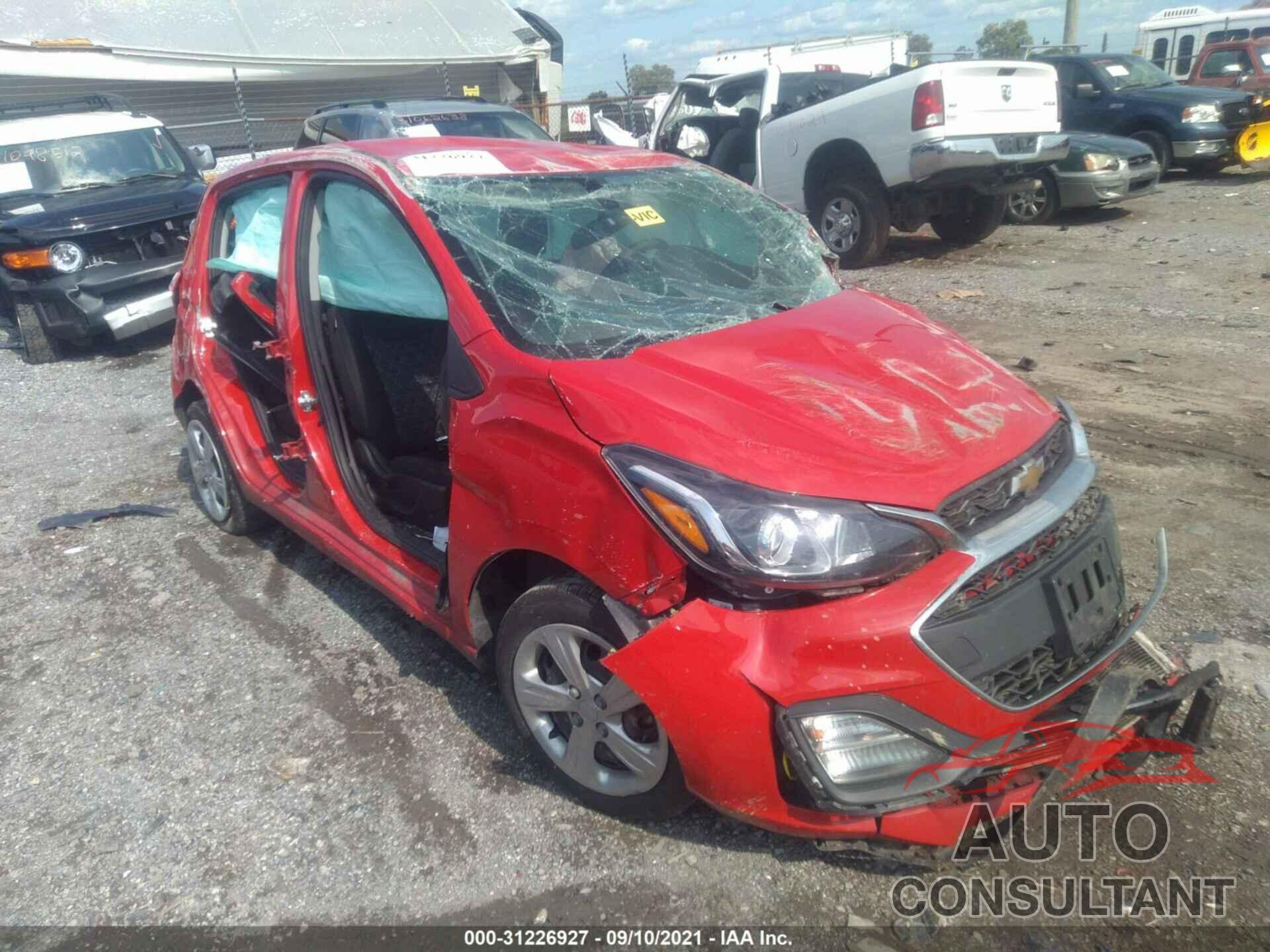 CHEVROLET SPARK 2020 - KL8CA6SA1LC421644