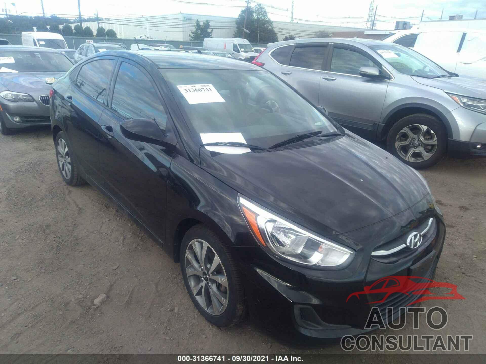 HYUNDAI ACCENT 2017 - KMHCT4AE5HU256589