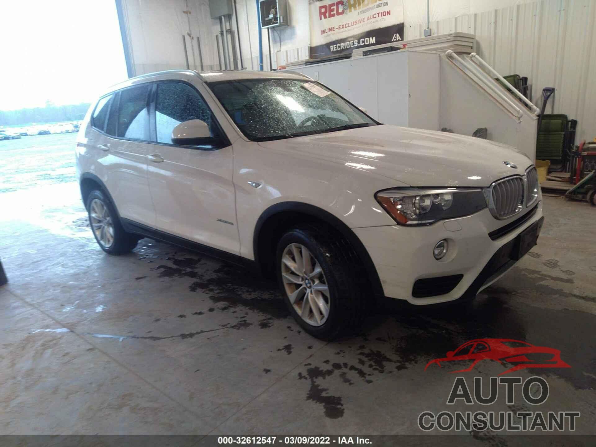 BMW X3 2017 - 5UXWX9C39H0T17852