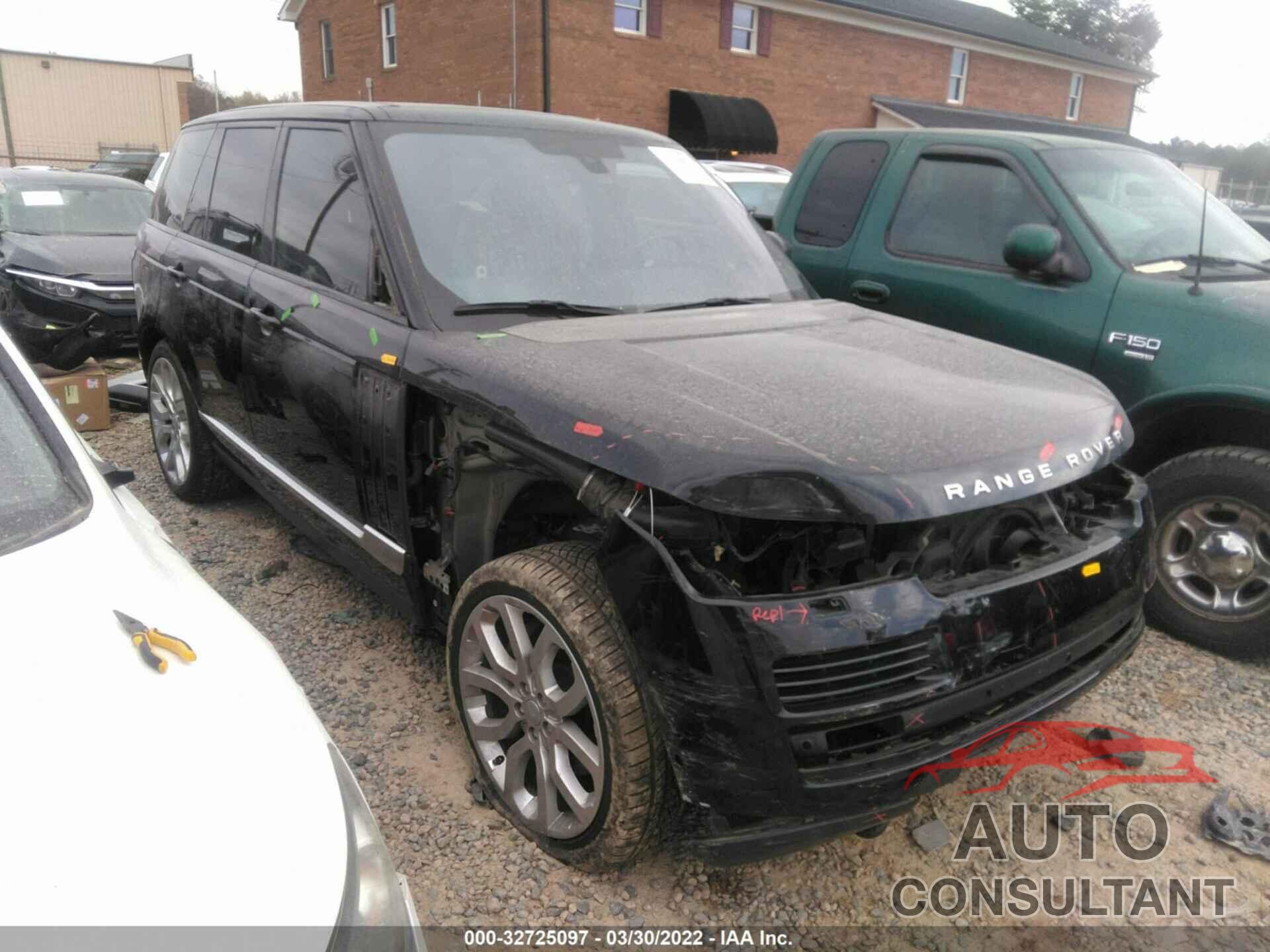 LAND ROVER RANGE ROVER 2016 - SALGS2PF4GA288410