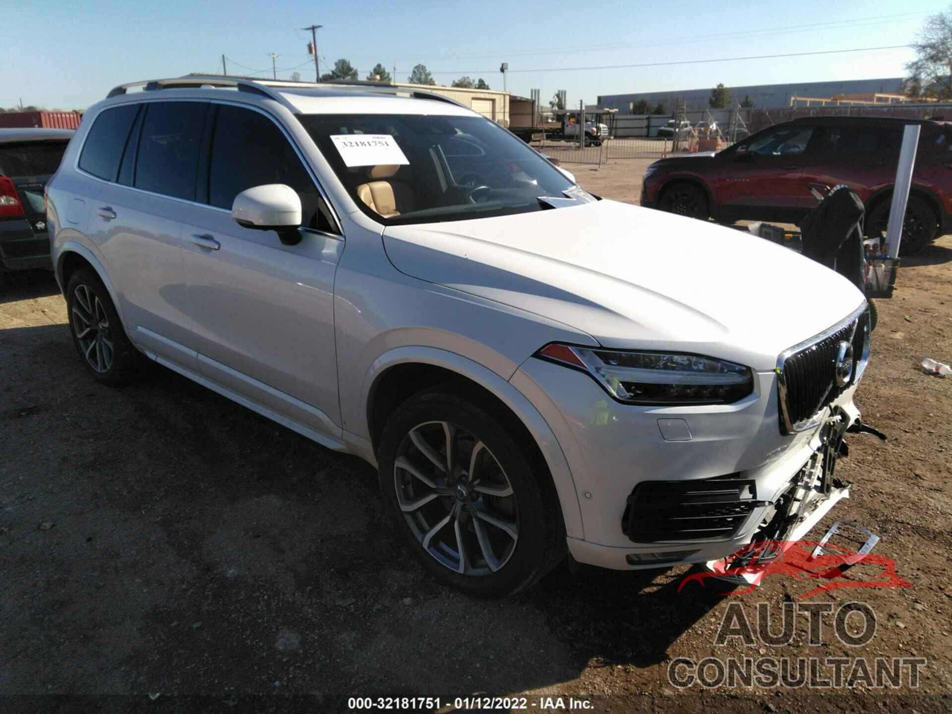 VOLVO XC90 2017 - YV4A22PK8H1137398