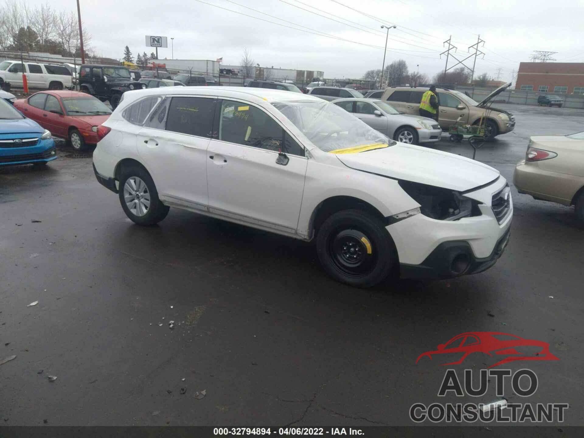 SUBARU OUTBACK 2019 - 4S4BSAFC4K3347905