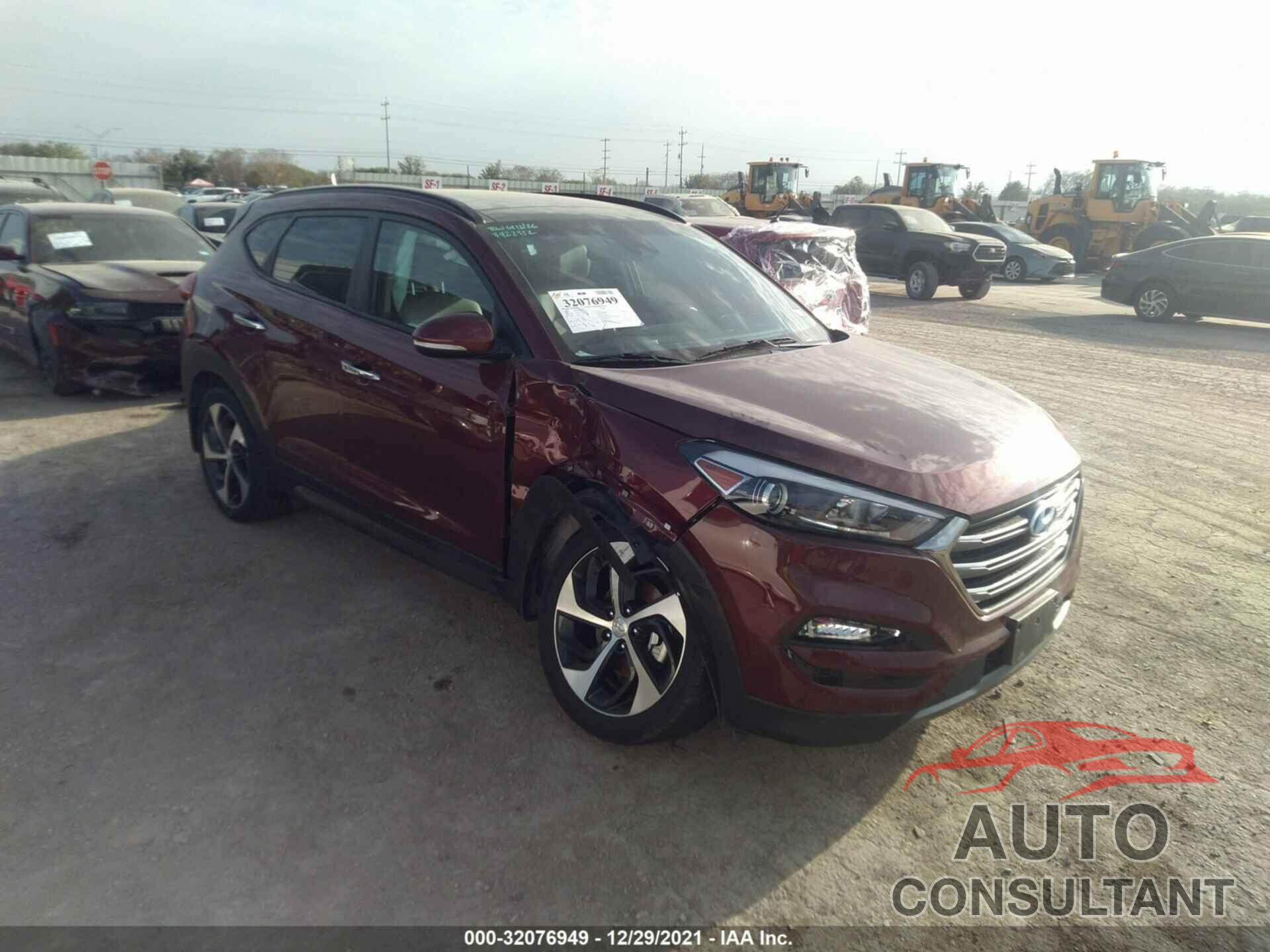 HYUNDAI TUCSON 2016 - KM8J3CA20GU160424