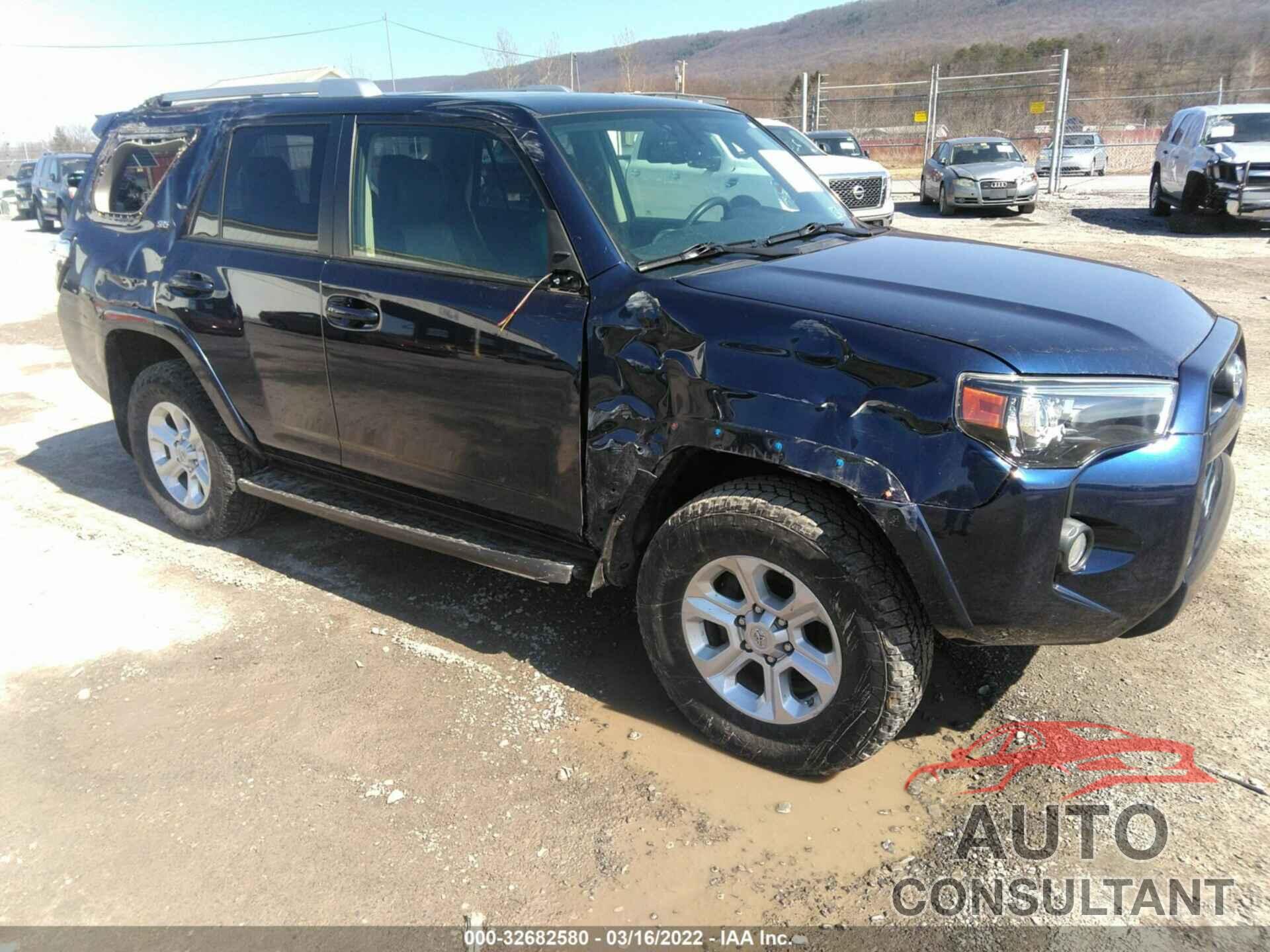 TOYOTA 4RUNNER 2016 - JTEBU5JRXG5403385