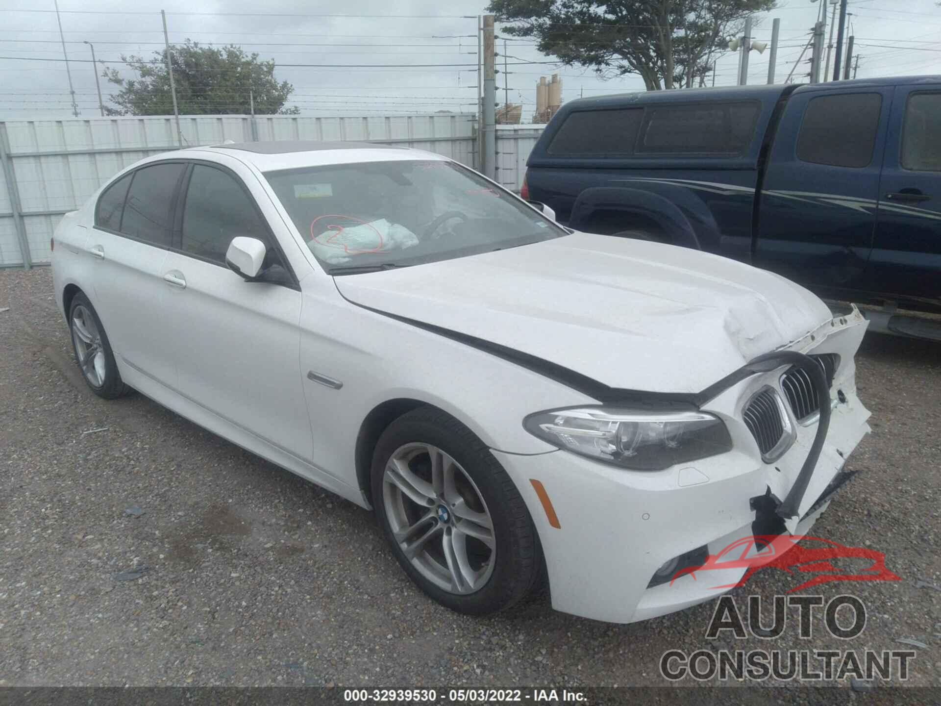 BMW 5 SERIES 2016 - WBA5A5C56GG349895