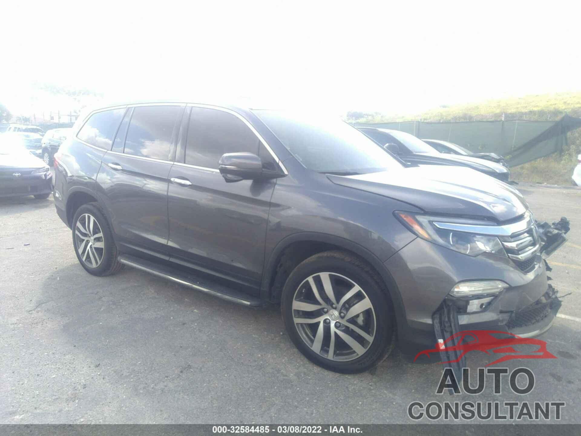 HONDA PILOT 2017 - 5FNYF6H95HB027165