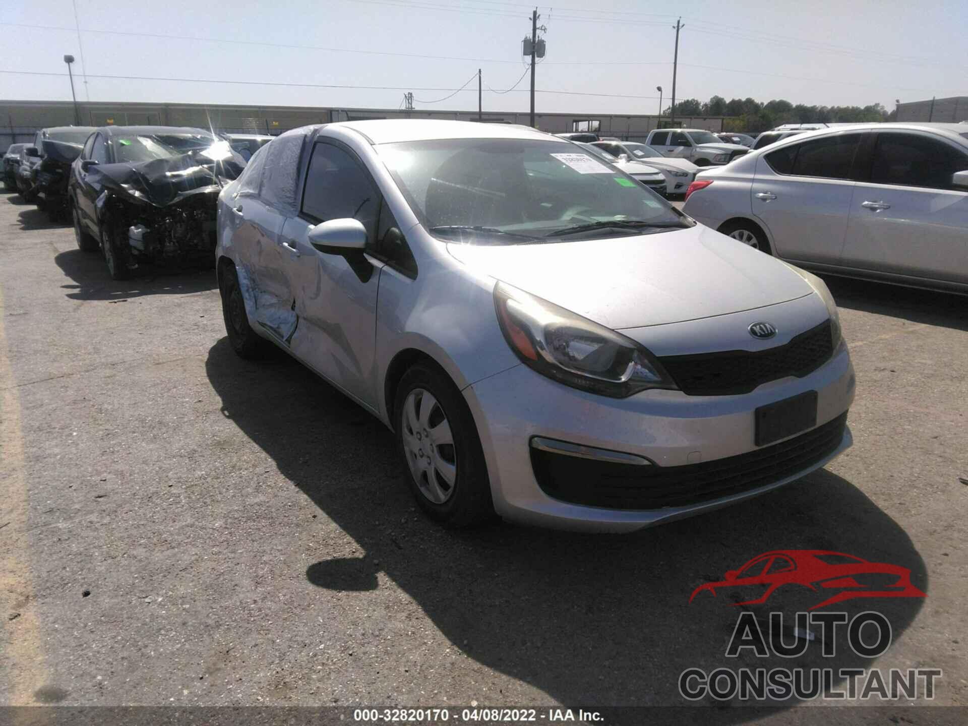 KIA RIO 2016 - KNADM4A31G6691680