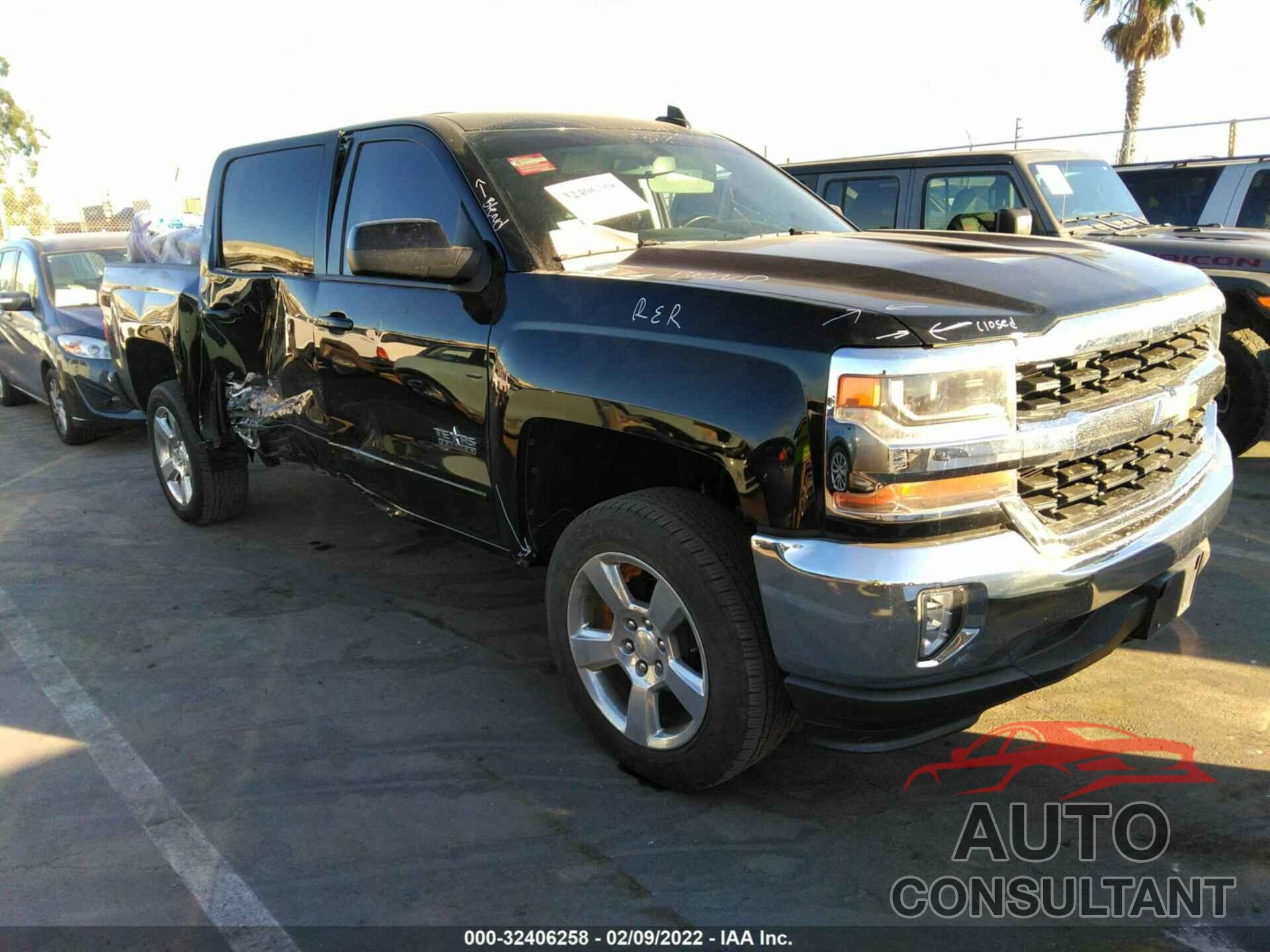 CHEVROLET SILVERADO 1500 2018 - 3GCPCREC5JG271095