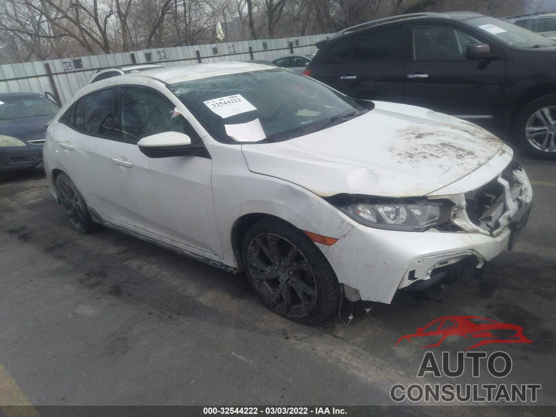 HONDA CIVIC HATCHBACK 2017 - SHHFK7H4XHU211593
