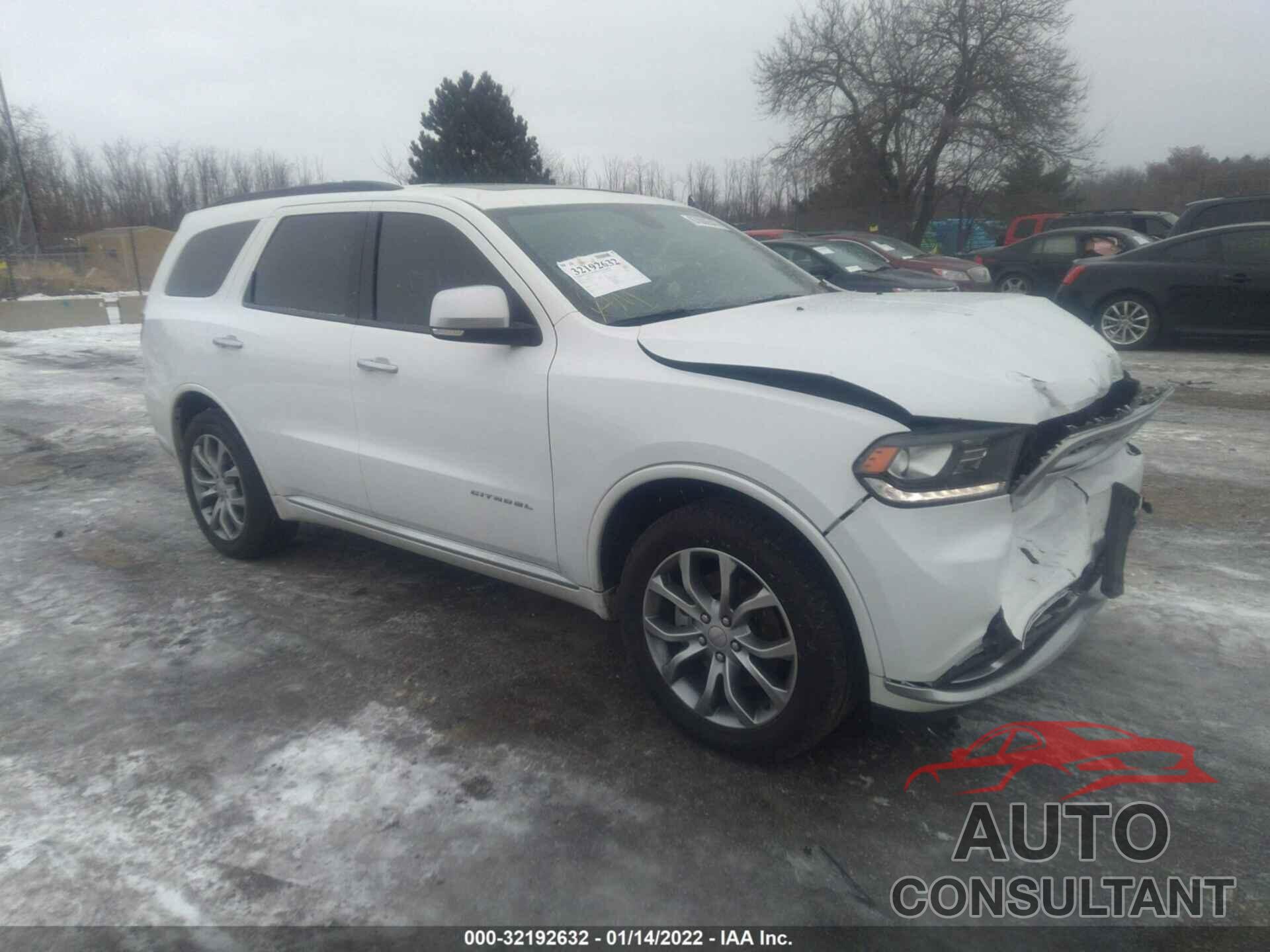 DODGE DURANGO 2017 - 1C4RDJEGXHC675467