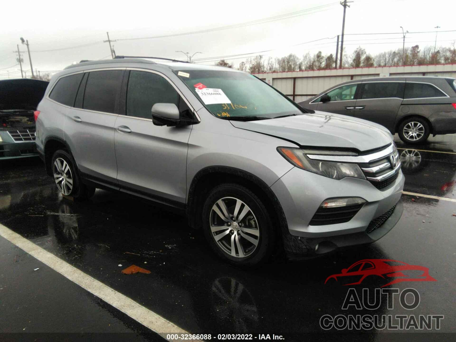 HONDA PILOT 2016 - 5FNYF5H36GB043749