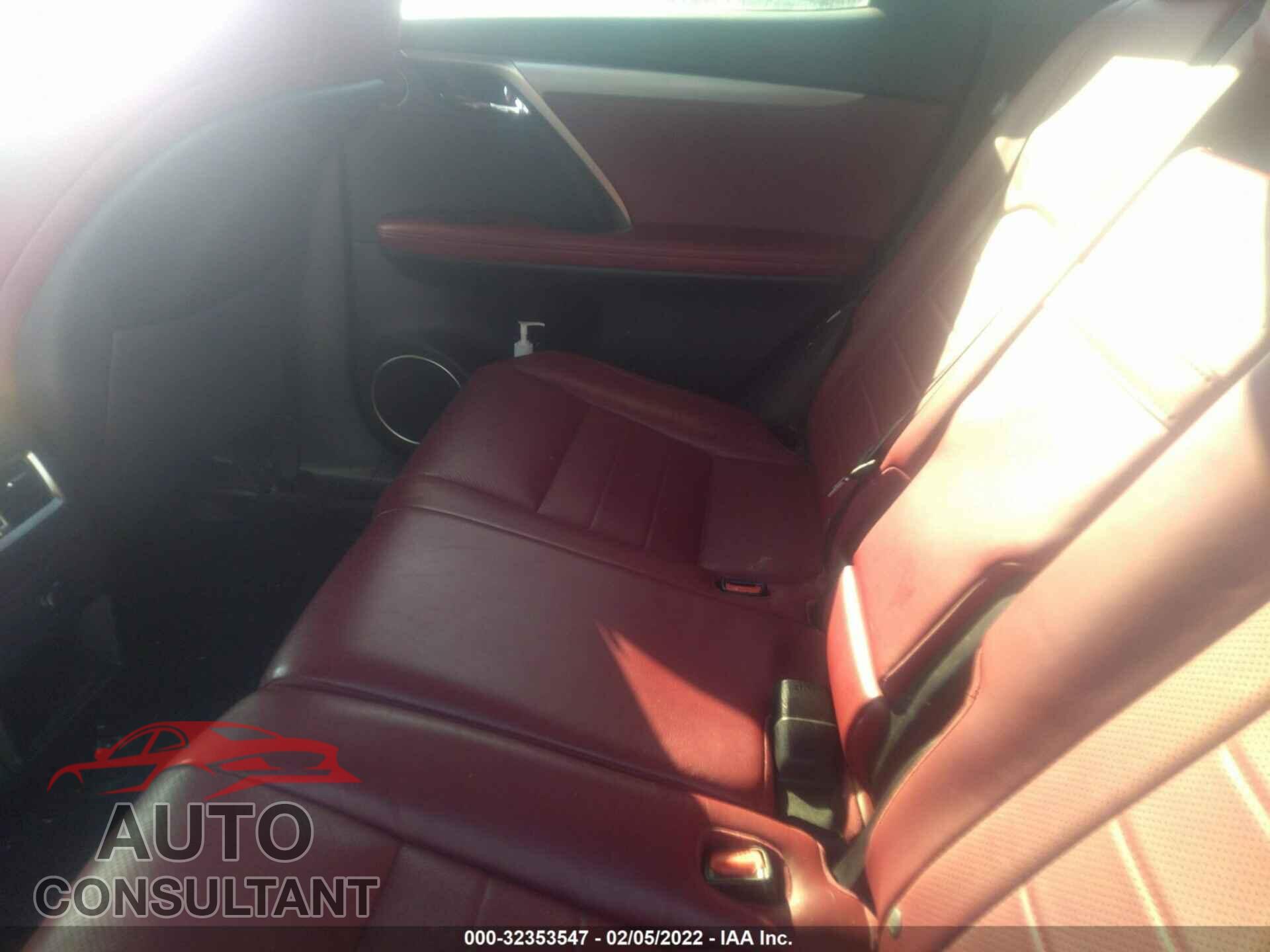 LEXUS RX 2019 - 2T2BZMCA8KC195764