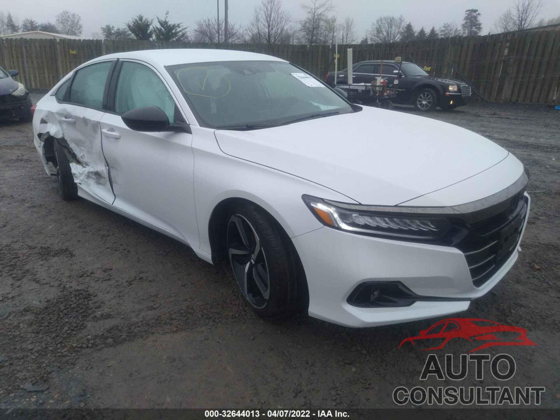 HONDA ACCORD SEDAN 2022 - 1HGCV1F41NA028875