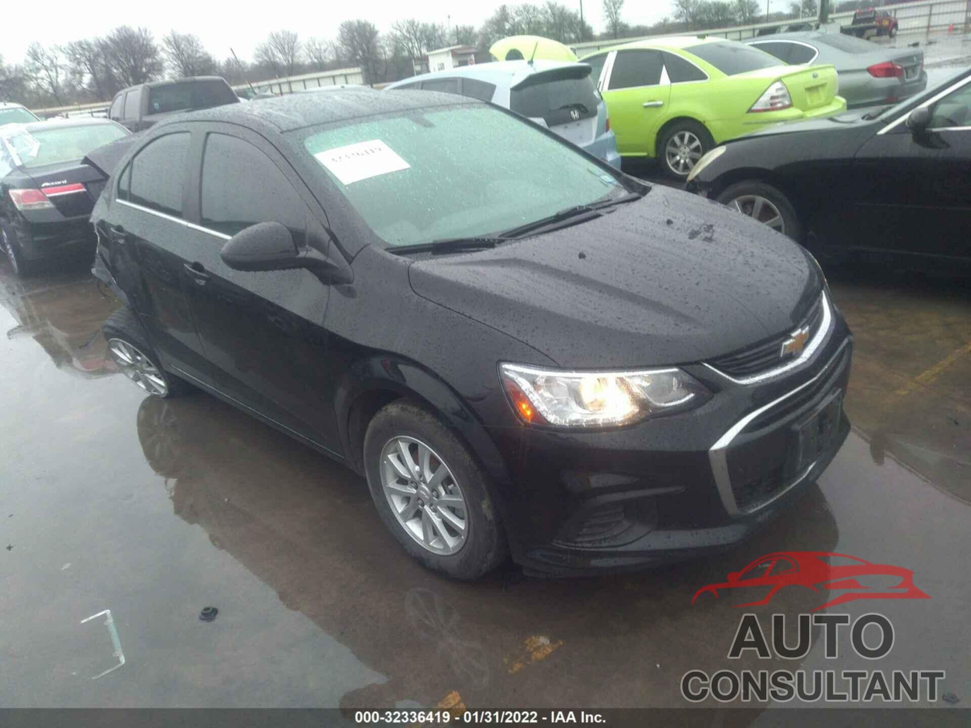 CHEVROLET SONIC 2020 - 1G1JD5SBXL4106689