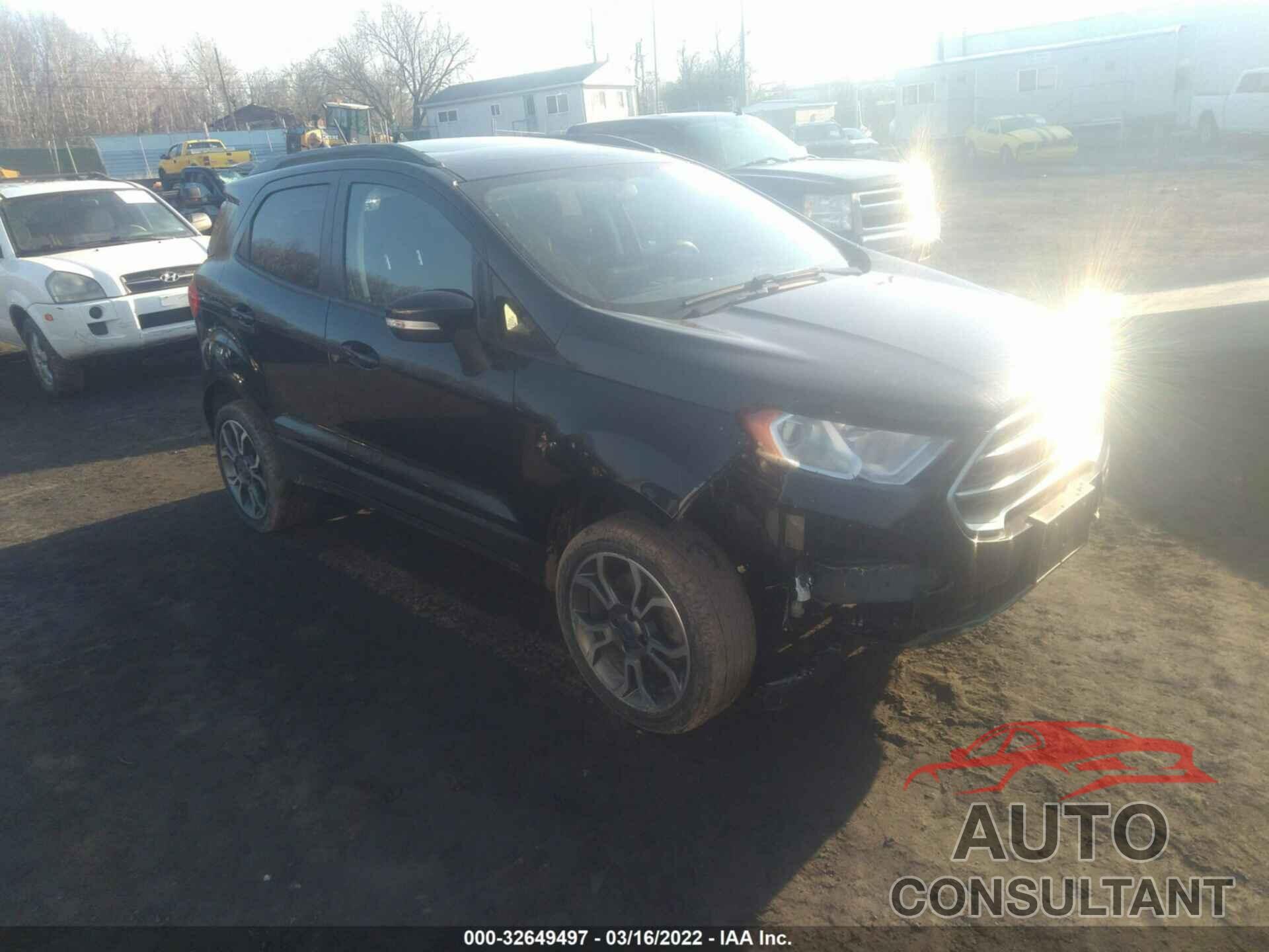 FORD ECOSPORT 2018 - MAJ6P1UL3JC239015